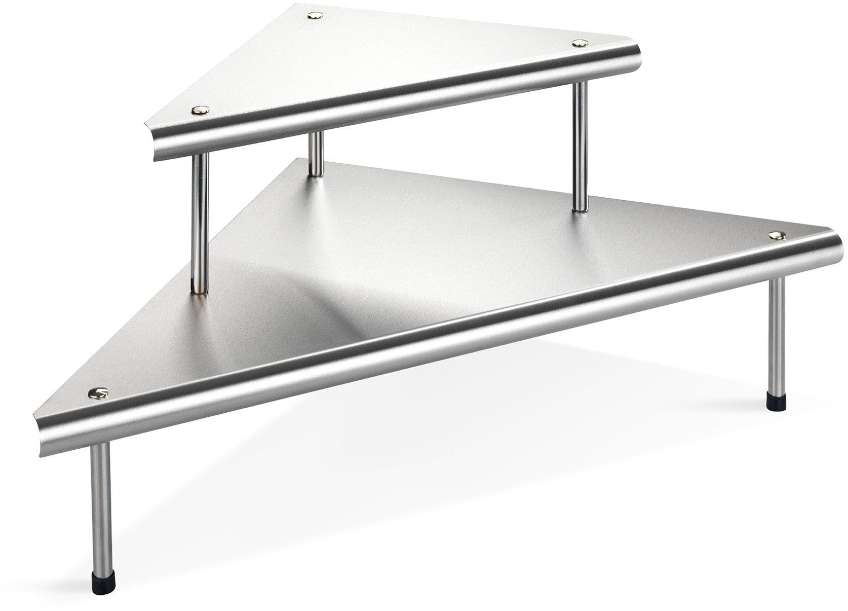 Maximex Küchenregal Modell Massivo Duo, Eckregal für die Küche, 2 Ablagen, günstig online kaufen