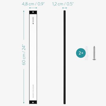 Navaris Magnet-Werkzeugleiste 1x Magnetische Werkzeugleiste - 5x60cm - Werkstatt, 0-tlg.