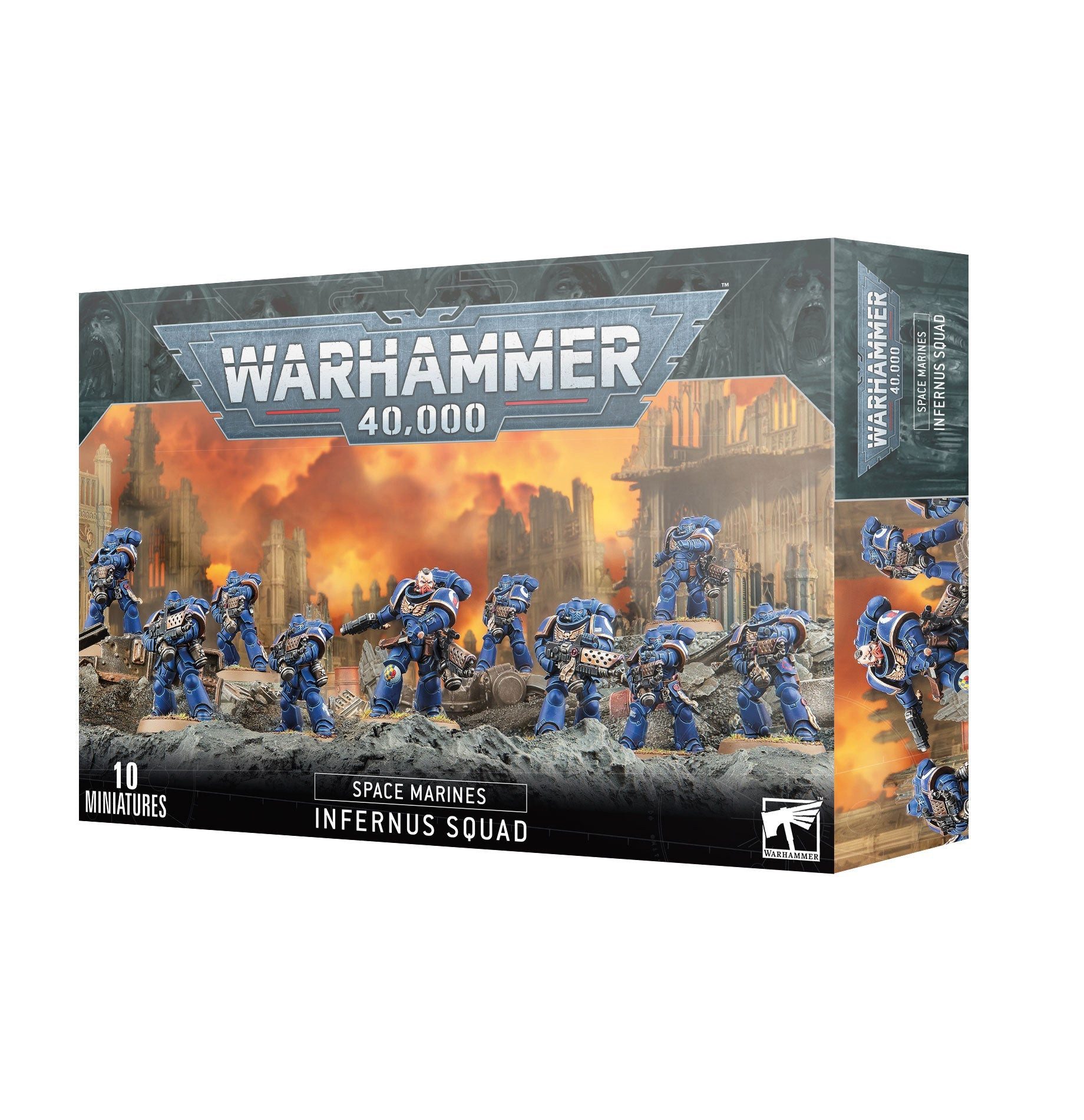 Spielfigur Warhammer 40.000 Space Marines Infernus Squad