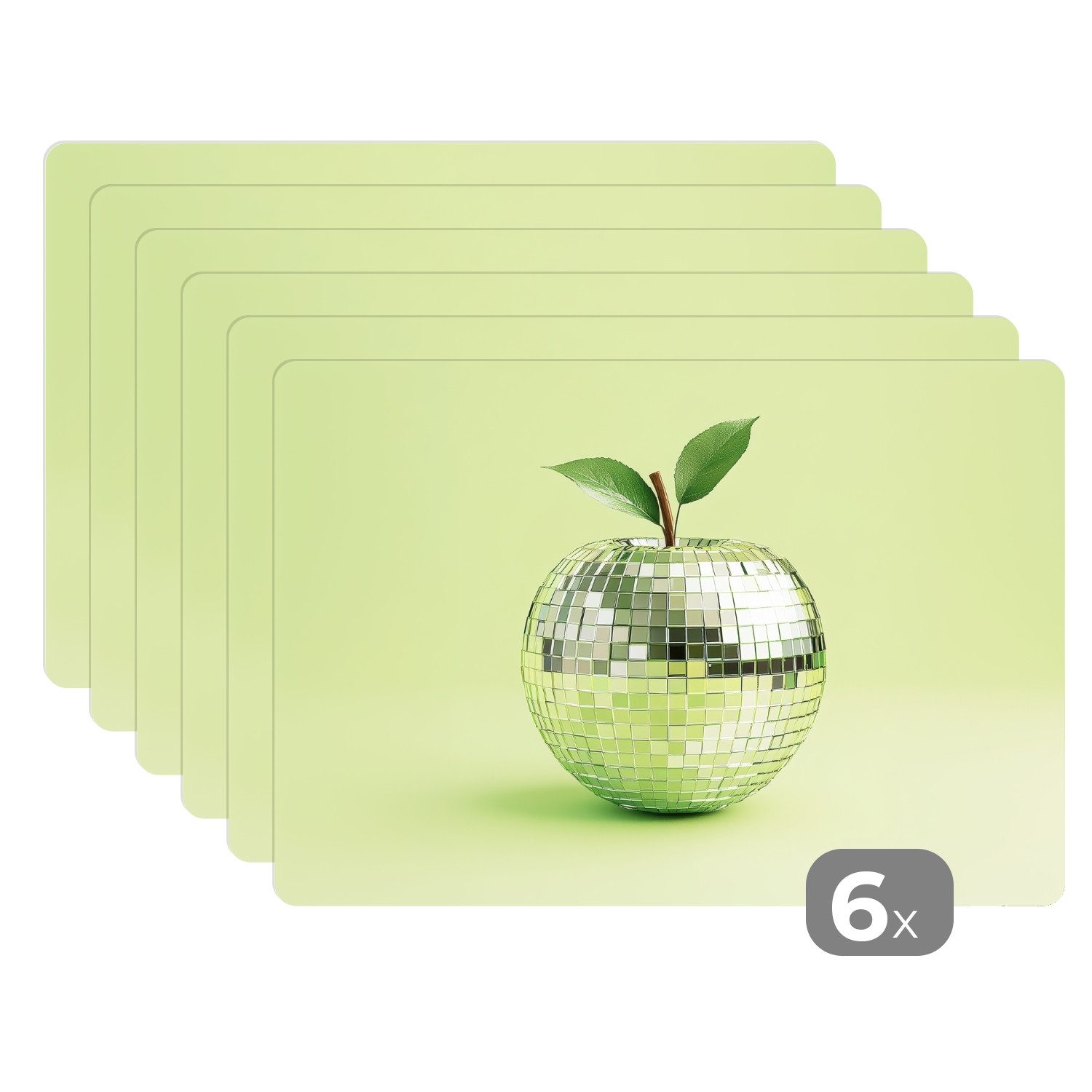 MuchoWow Platzset Grün - Disco - günstig online kaufen