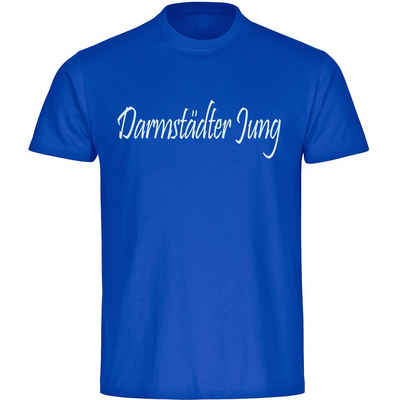 multifanshop T-Shirt Herren Darmstadt - Darmstädter Jung - Männer