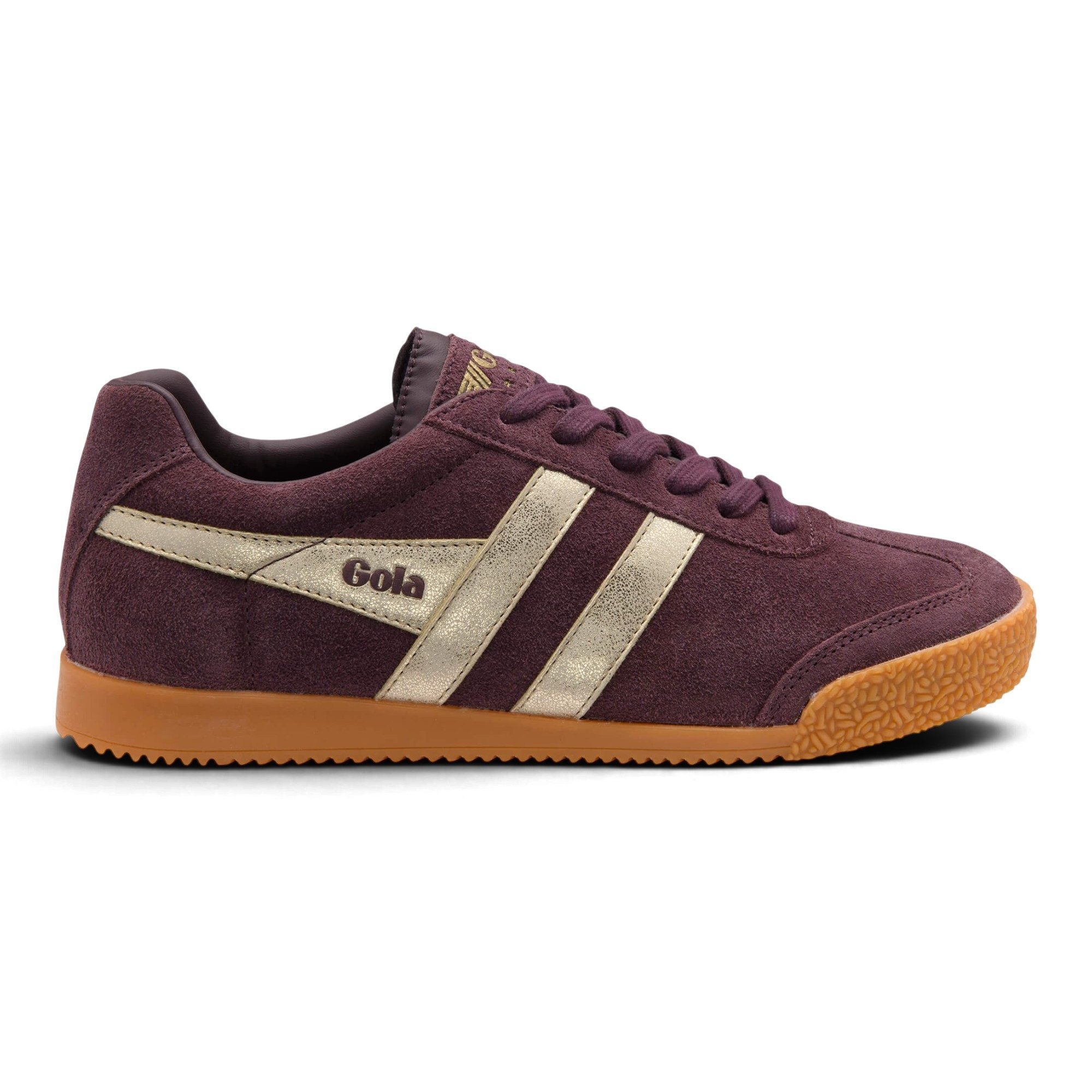 Gola Harrier Mirror 2026 violett/gold/gum Damen Sneaker