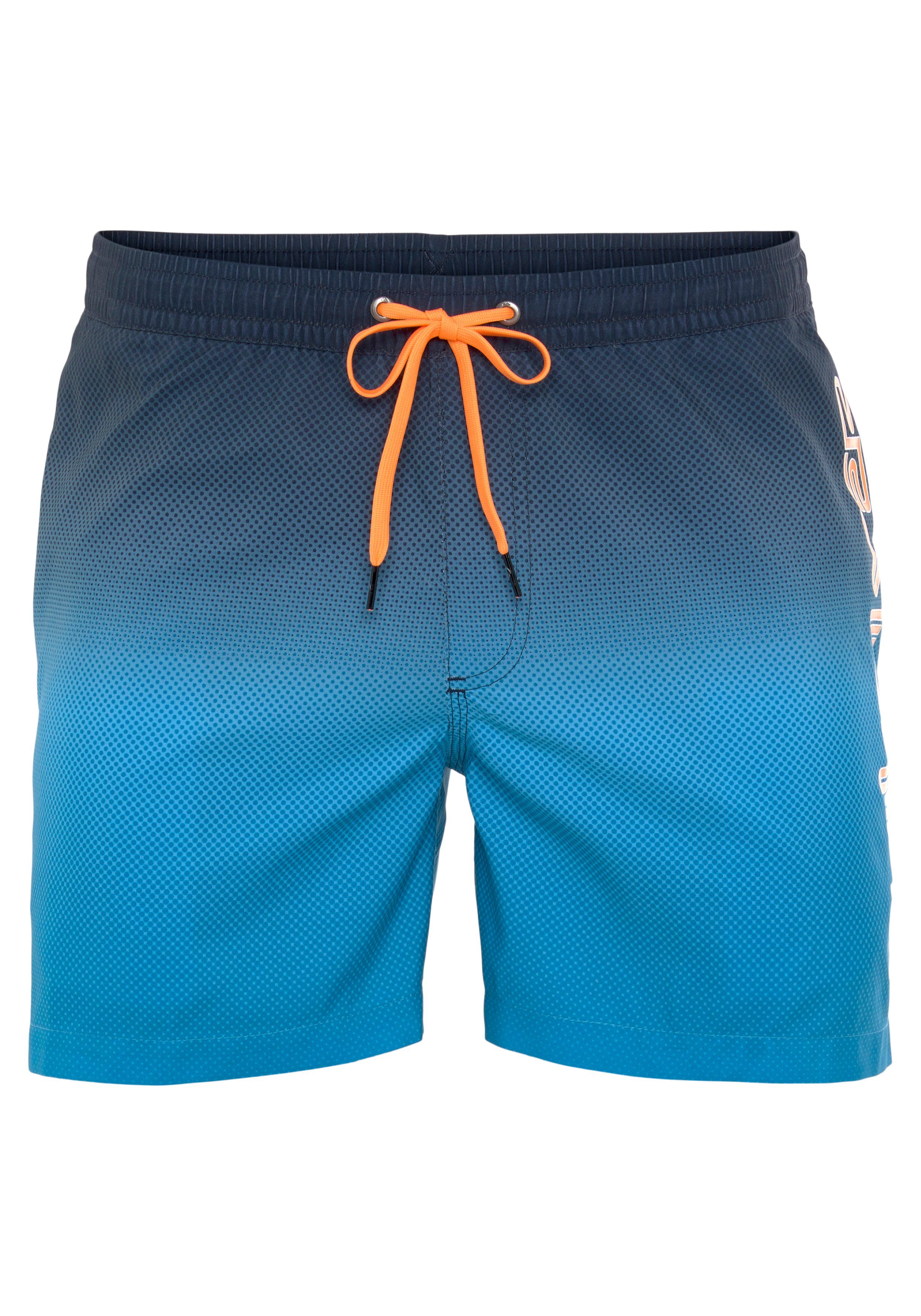 Shorts Badeshorts Quiksilver Herren blau-schwarz Beach Shorts Swim