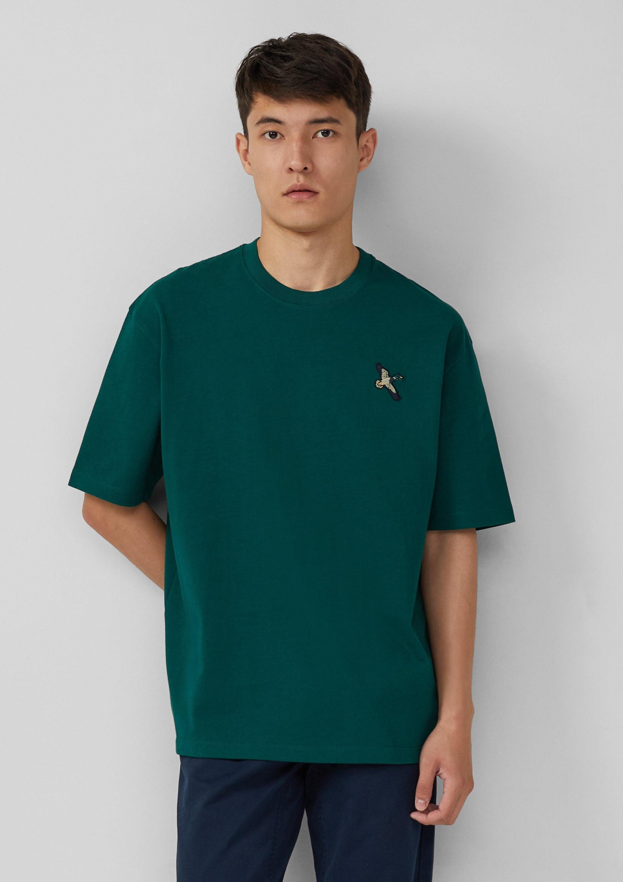 s.Oliver Kurzarmshirt T-Shirt Heavy Jersey T-Shirt günstig online kaufen