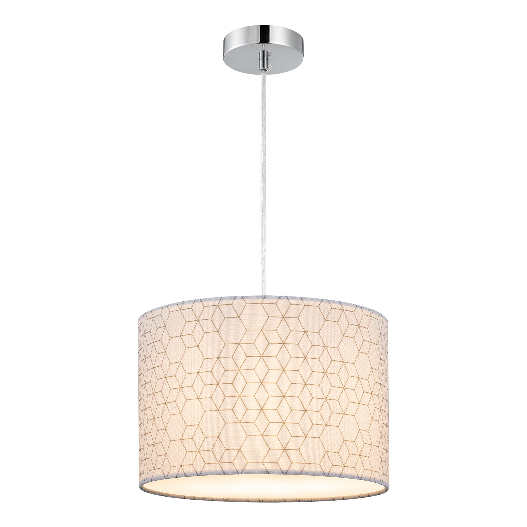 Zedelmaier Pendelleuchte Hängelampe hängend Deckenlampe E27x1/Max.40 W, ohne Leuchtmittel, ohne Leuchtmittel, Geeignet für Esszimmer Wohnzimmer Schlafzimmer Flur