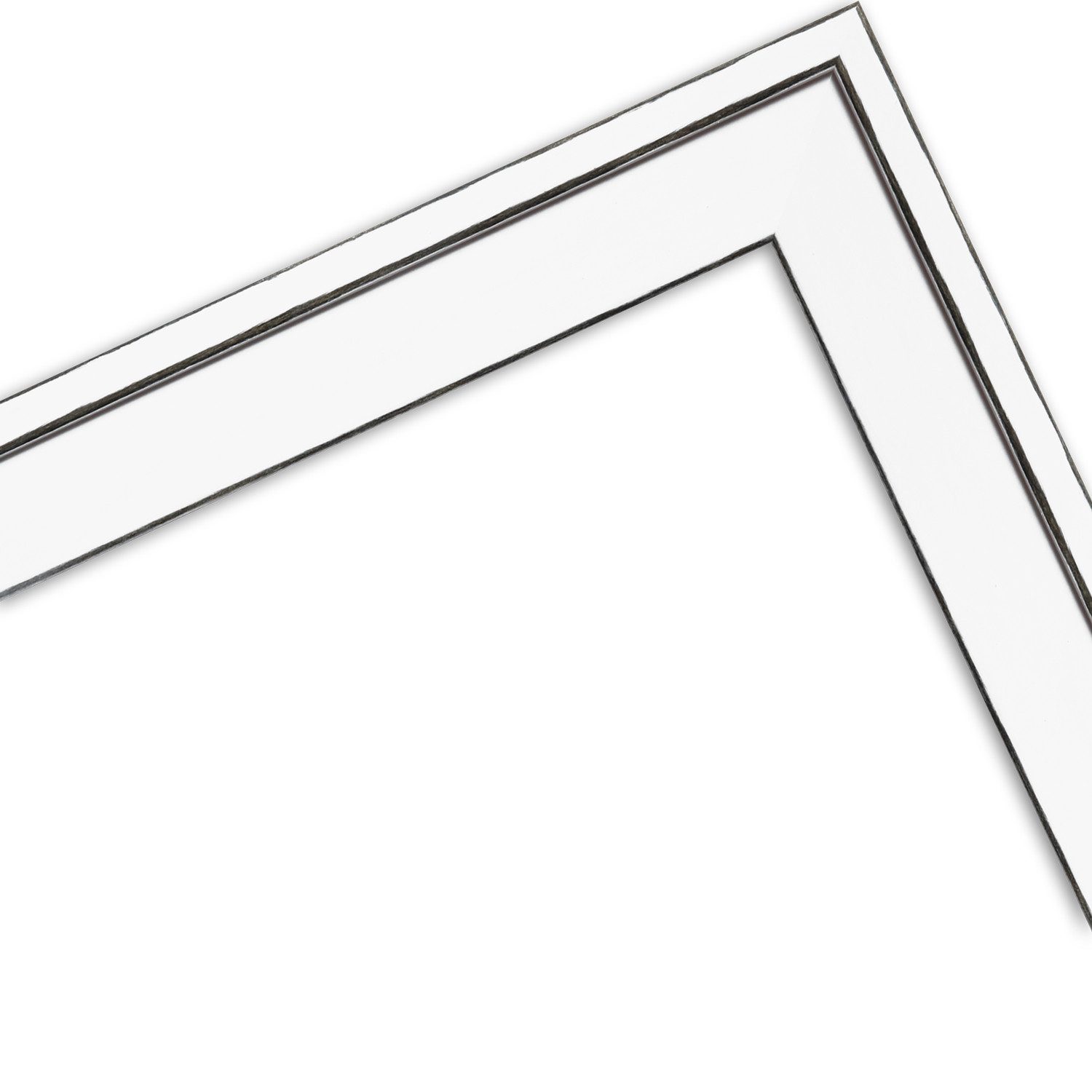 WANDStyle Bilderrahmen H120, Weiß, dunkel abgesetzte günstig online kaufen