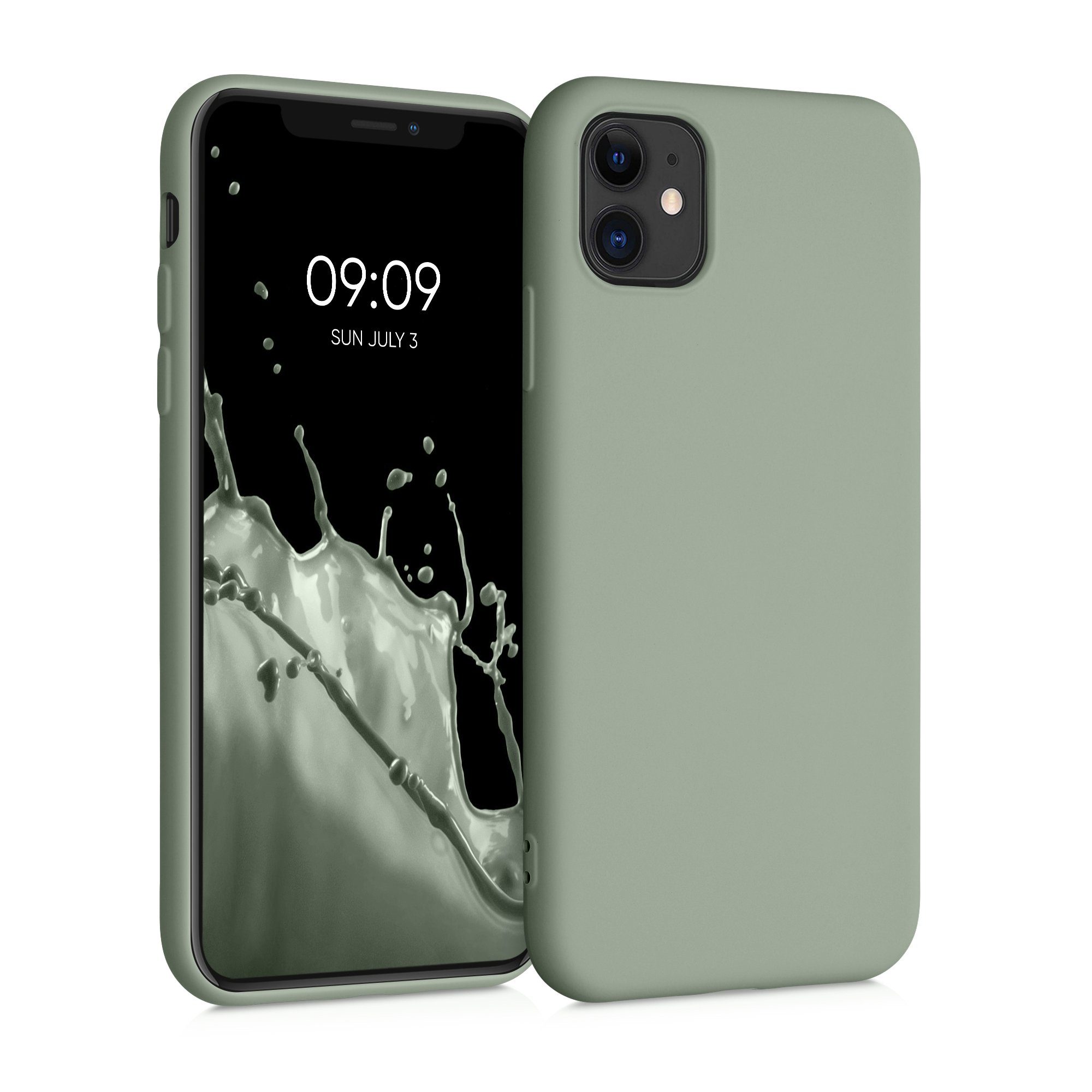 kwmobile Handyhülle Slim Case für Apple iPhone 11, Hülle Silikon Handy - Handyhülle gummiert
