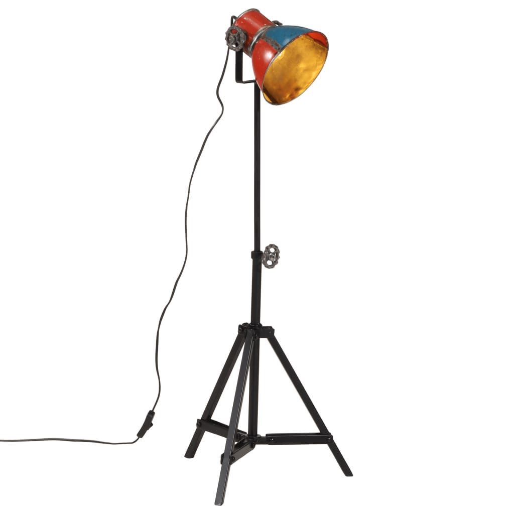 vidaXL Stehlampe NA Stehleuchte 25 W Mehrfarbig 35x35x6595 cm E27
