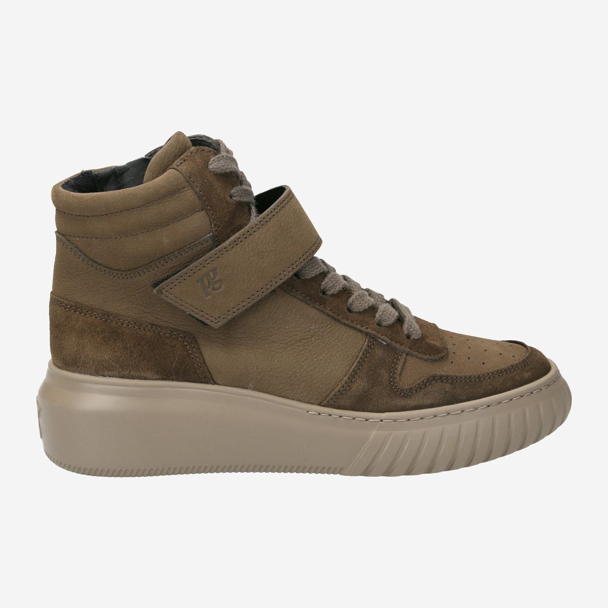 Paul Green 5183-032, Sneaker in Grün für Damen Sneaker