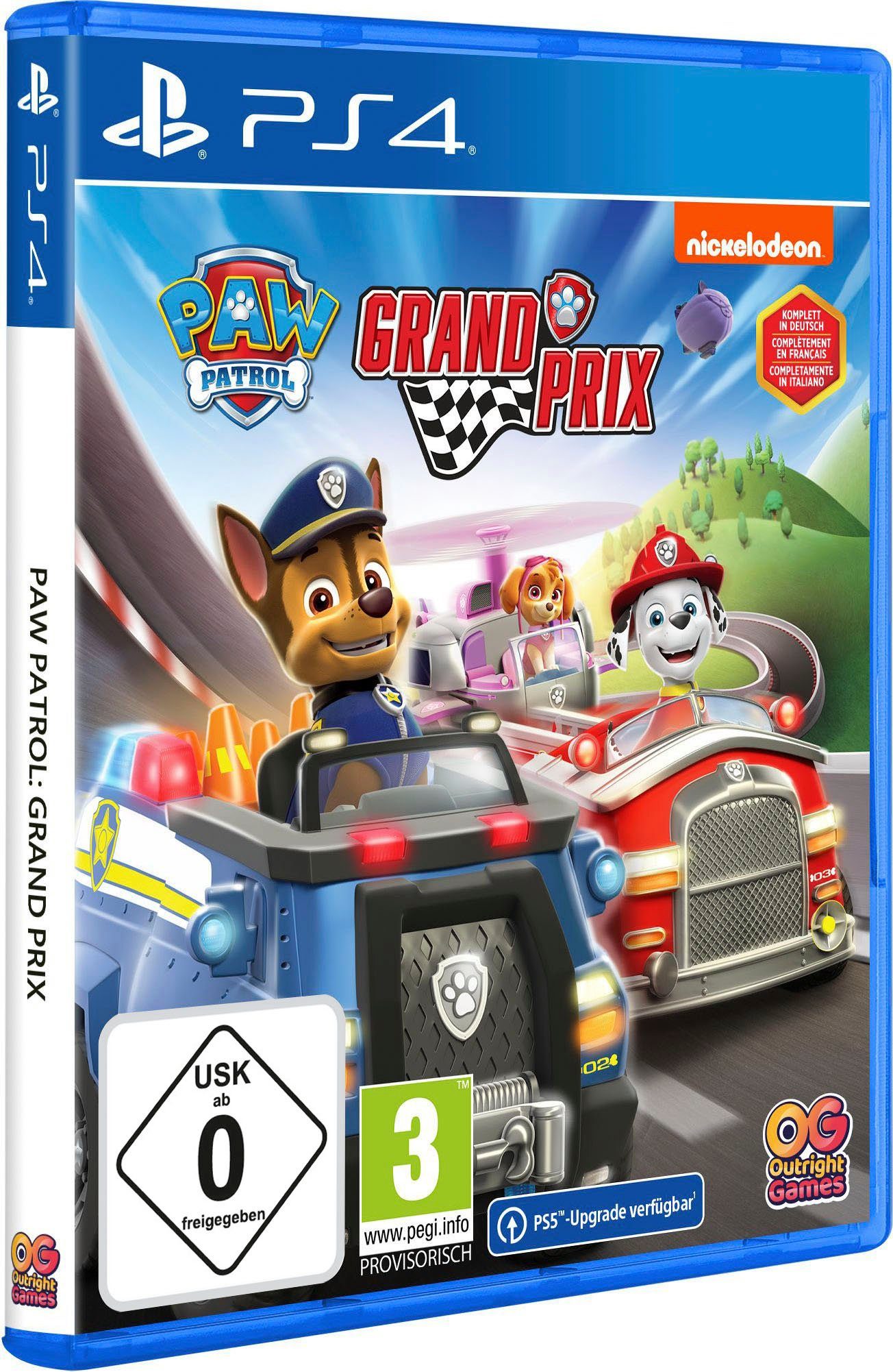 Grand Outright 4 Prix Paw Patrol: PlayStation Games