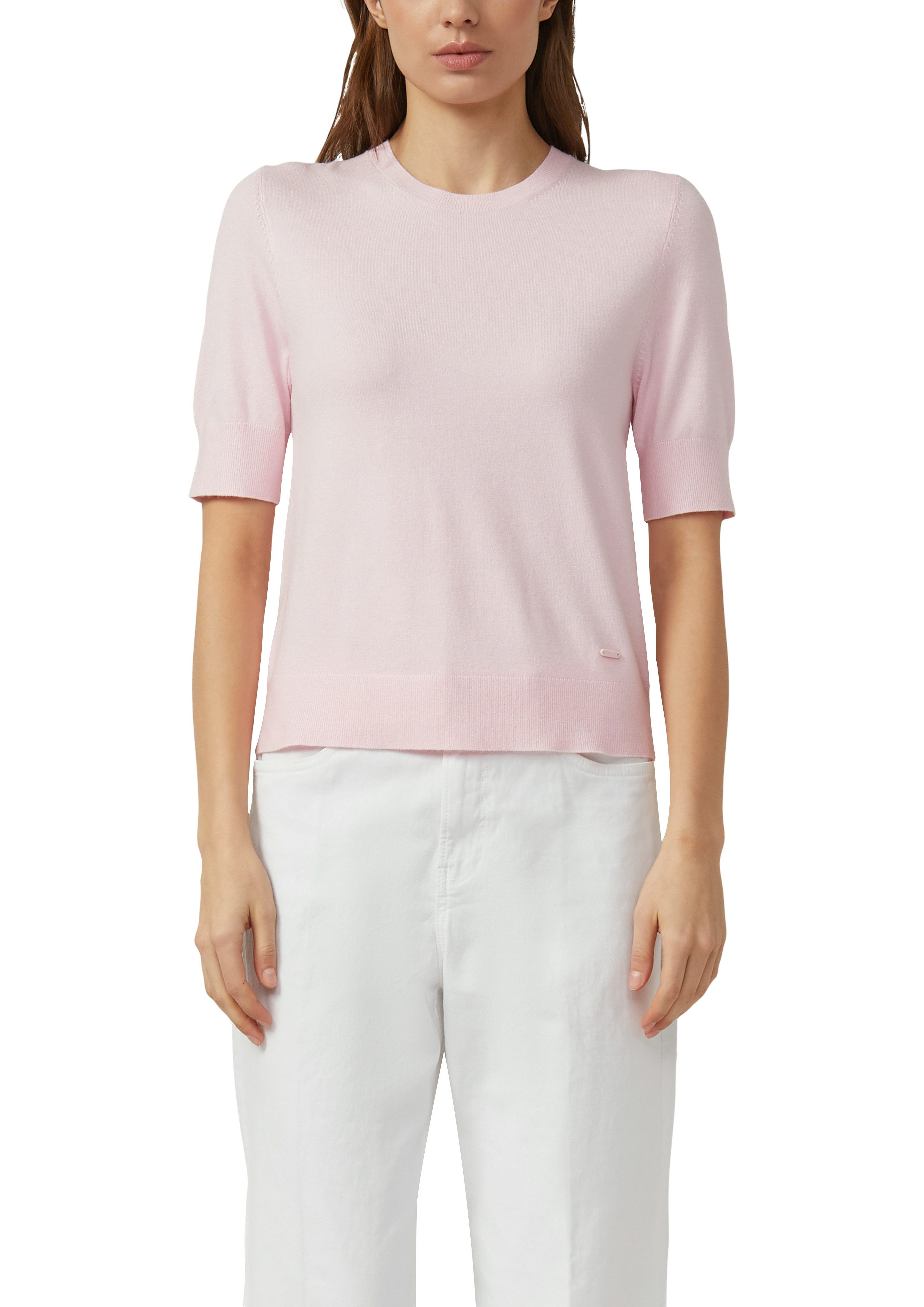 s.Oliver Strickpullover Halbarm-Strick mit Viskose günstig online kaufen