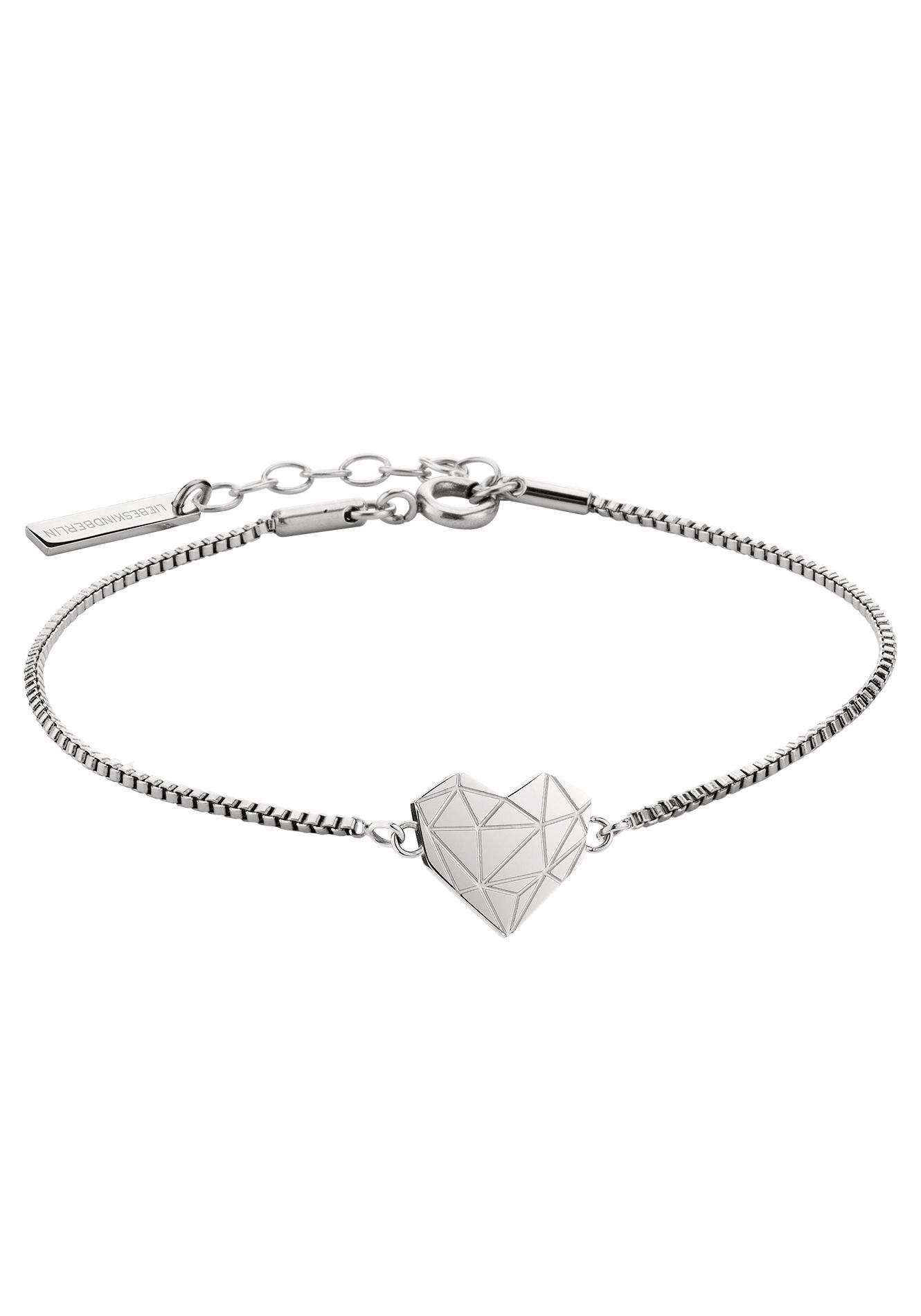 Liebeskind Berlin Armband Schmuck Geschenk Edelstahl Armkette Herz