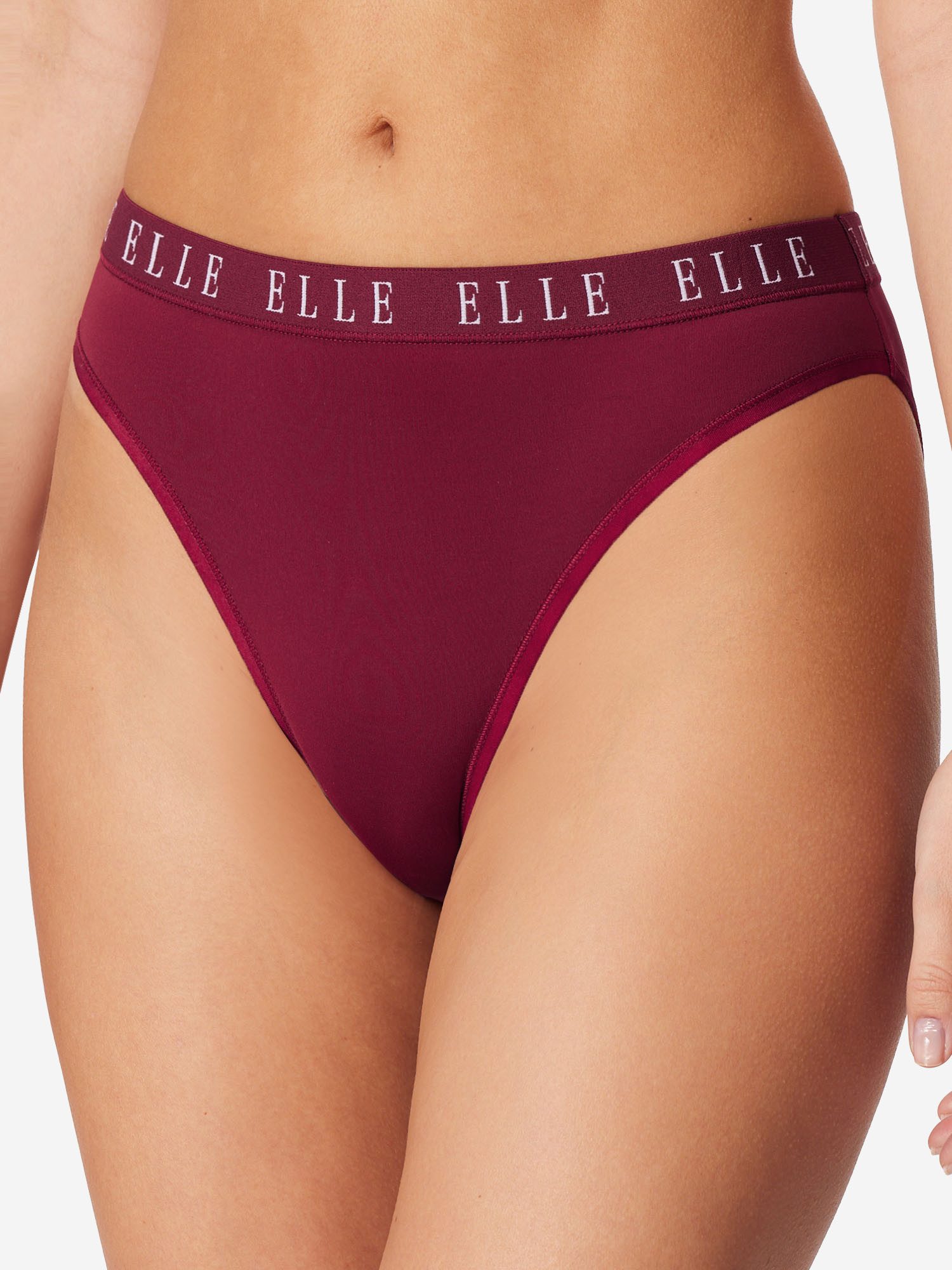 Elle Slip Logo (3-St) Unterhose, Basic