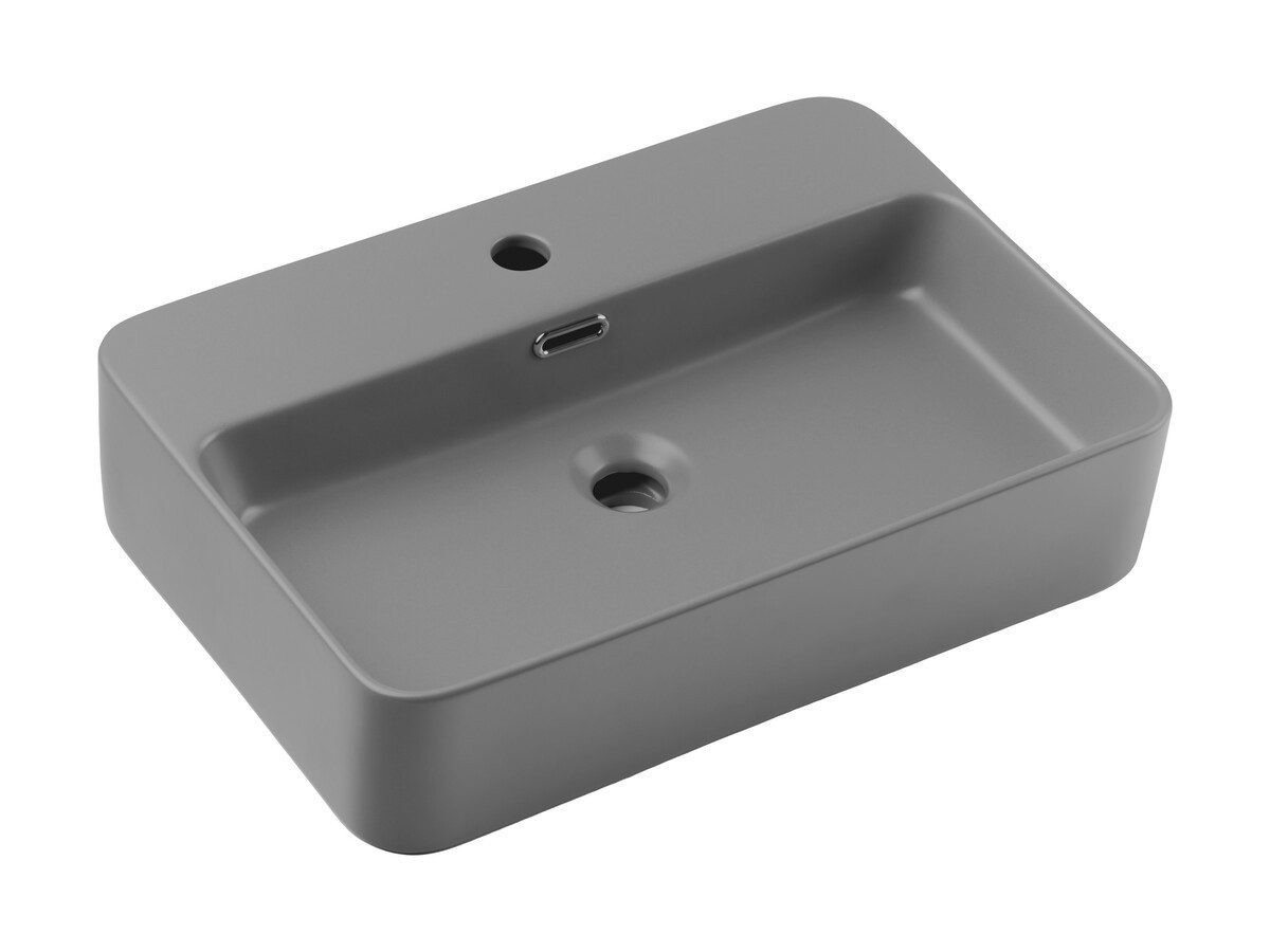 ROYAL24_MARKT Aufsatzwaschbecken - TRUST 2 BM292 - Waschbecken 55 cm Erhältlich in Mehreren Farben. (Aufsatzwaschbecken, 1-St., Premium - TRUST), Hochwertig – Klassisch – Stilvoll.