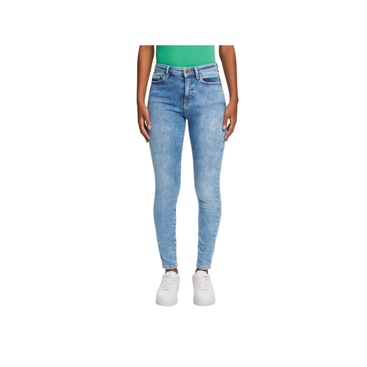 (1-tlg) 5-Pocket-Jeans Esprit blau