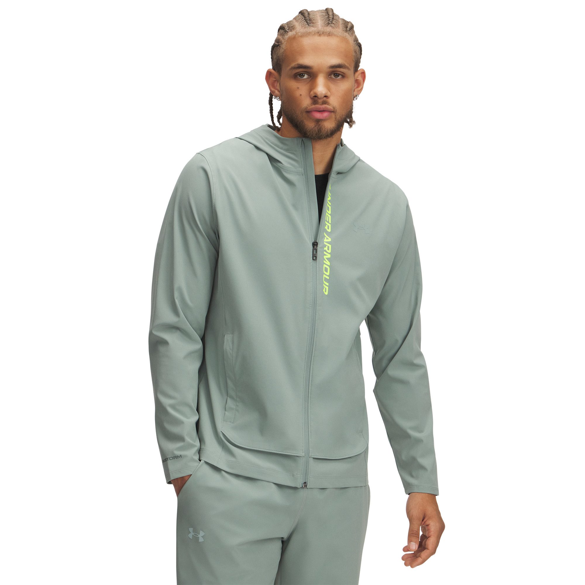 Trainingsjacke Under Armour Herren Kapuzenjacke Stormproof Jacket Full Zip 1376794