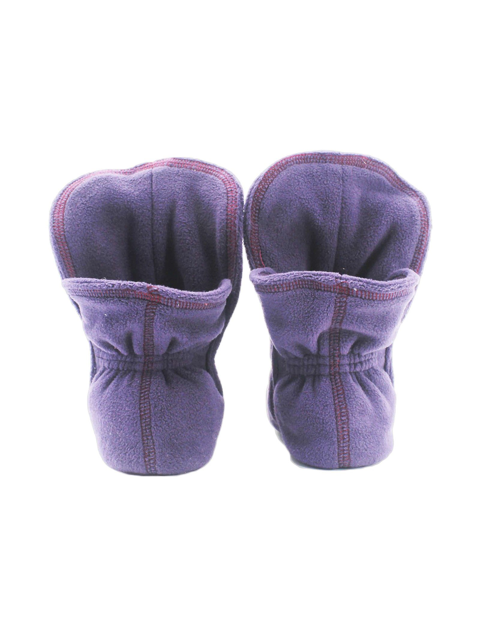 RAIKOU Hausstiefel Haussocken super flauschige Hüttenschuhe Hausschuh aus Micro Fleece mit ABS und Rutschfester Sohle