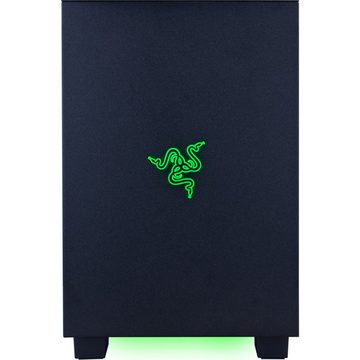 ONE GAMING Mini Gaming PC Razer Edition IN21 Mini-PC (Intel Core i5 12600KF, GeForce RTX 3060, Wasserkühlung)