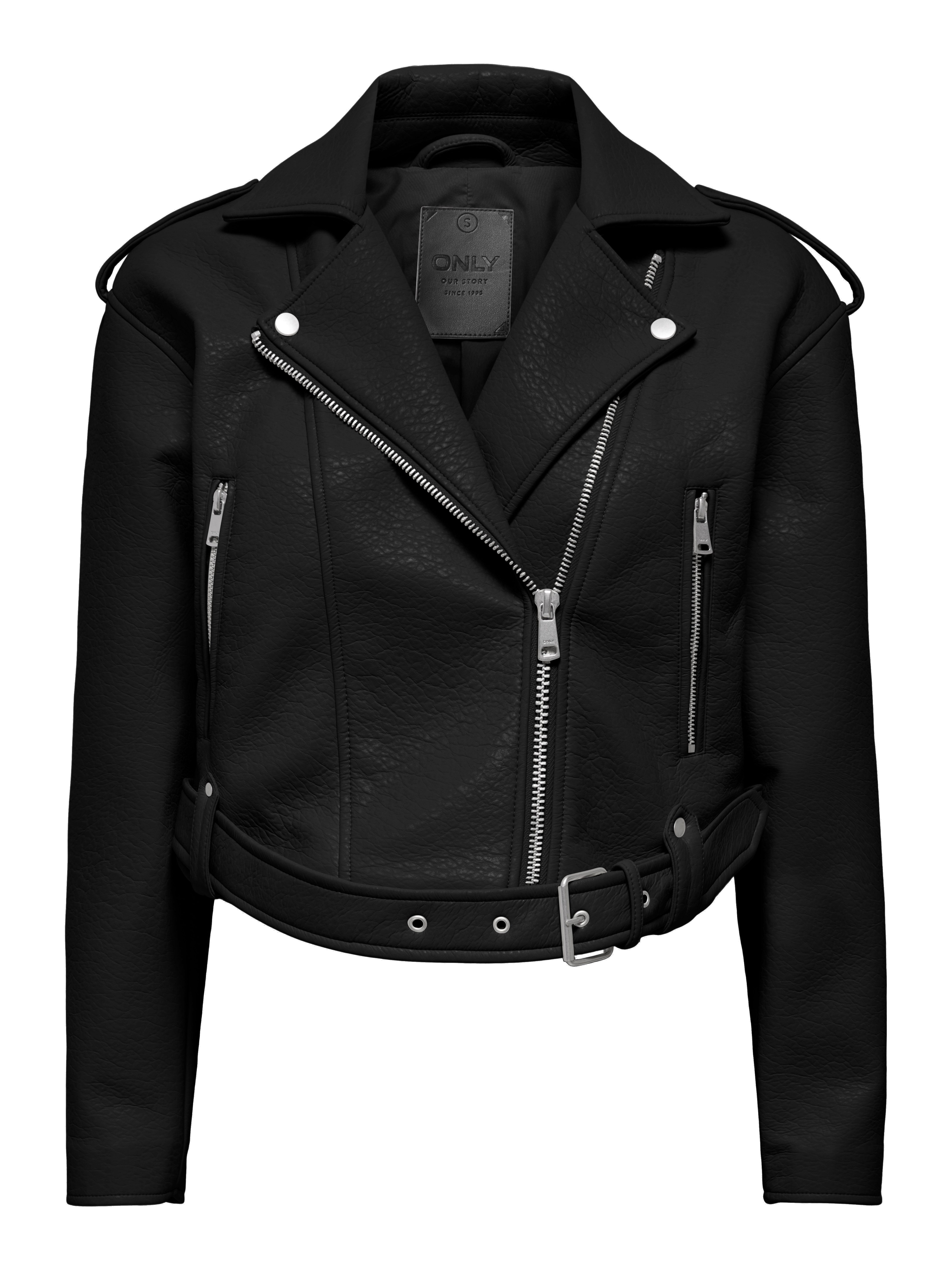 ONLY Lederimitatjacke ONLSOFT FAUX LEATHER BIKER CC OTW Lederimitat, Biker-Details