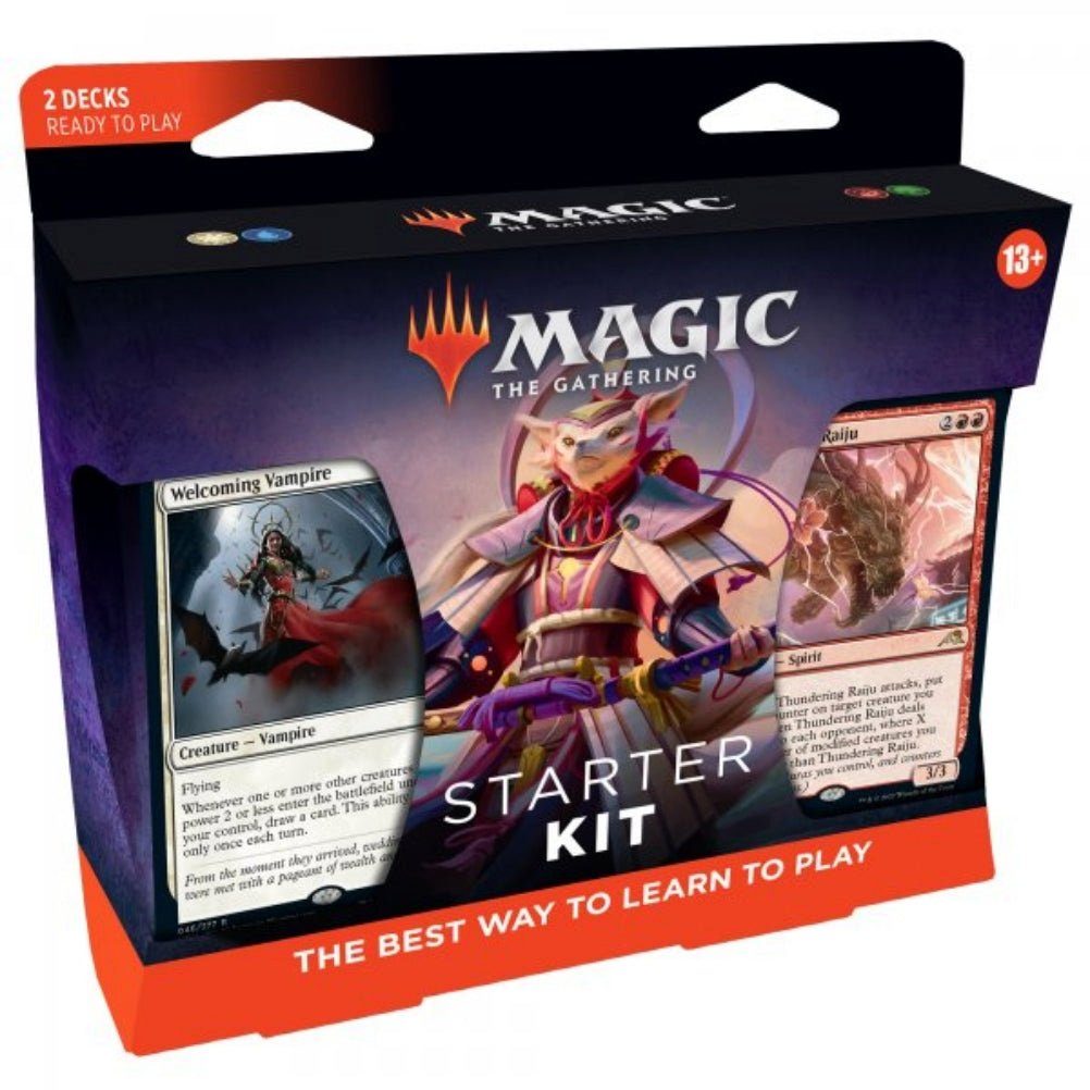 Wizards of the Coast Sammelkarte Magic the Gathering Starter Kit Deck-Set, 120 English Cards - 2x 60 Cards Decks