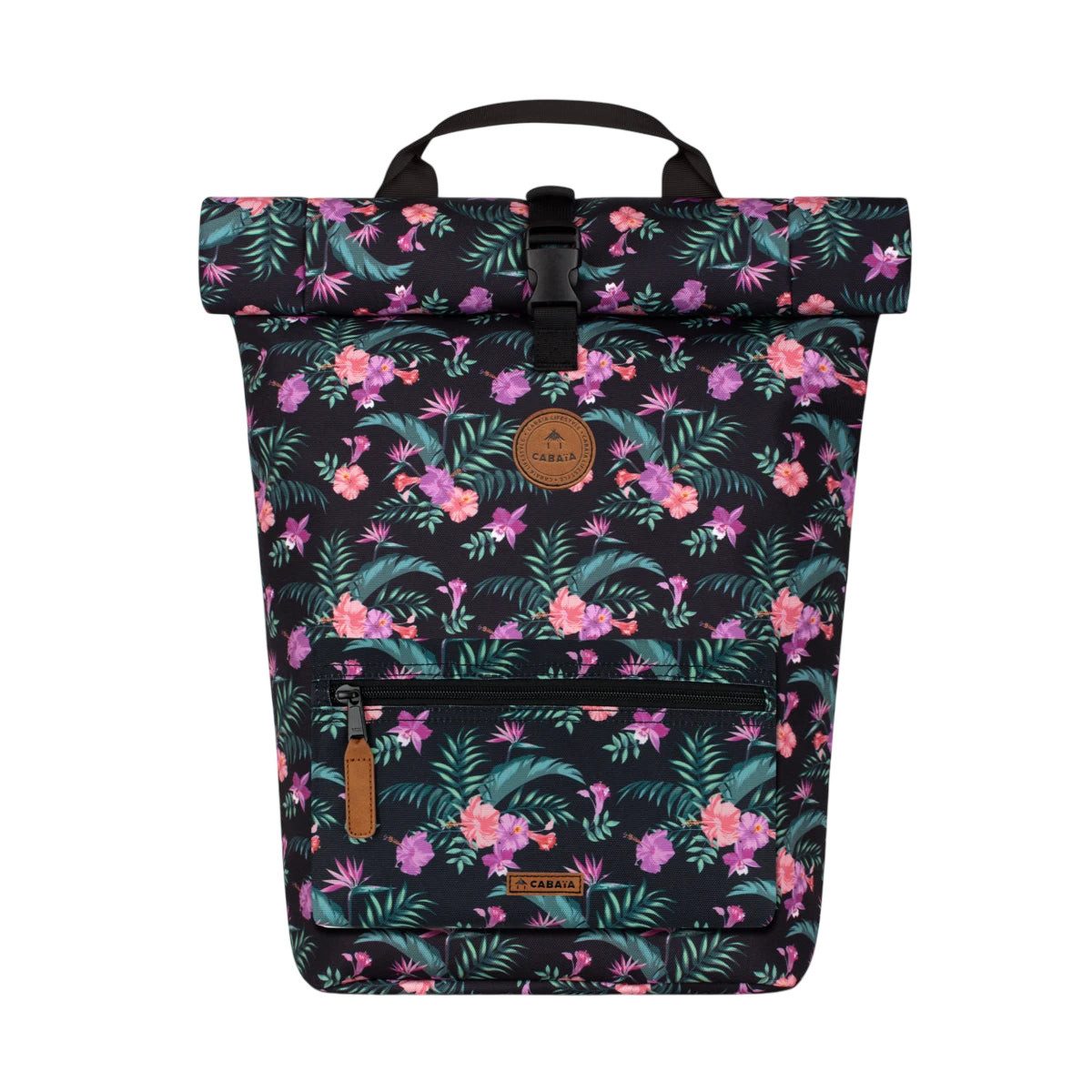 CABAIA Rucksack Starter Medium Valladolid (kein Set, 1-tlg., Rucksack), Rolltop-Verschluss mit sicherem Klip-Verschluss