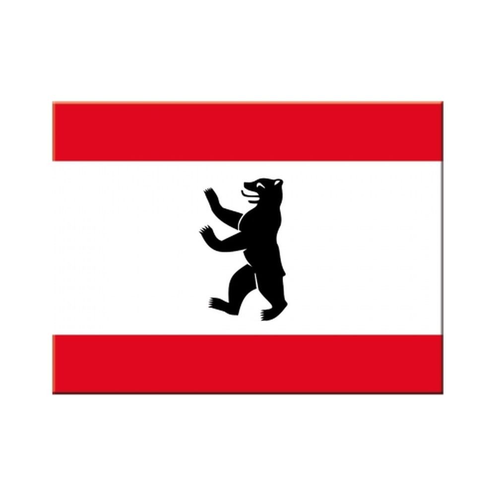 Nostalgic-Art Magnet - Magnet 6 x 8 cm - Berlin CityStyle - Berlin Flagge