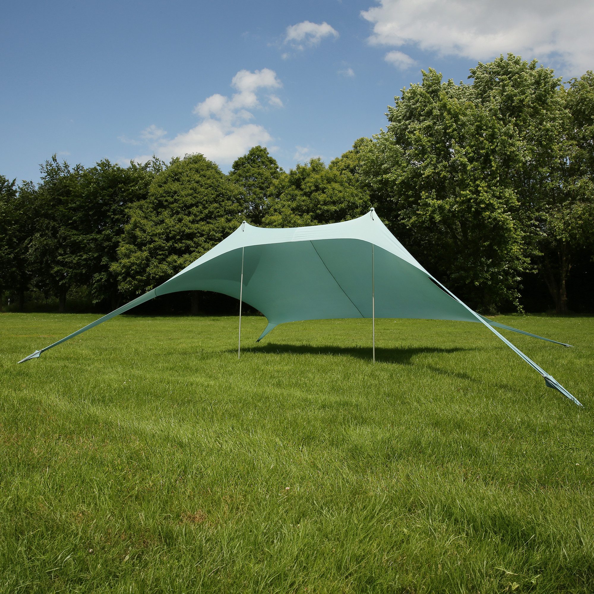 yourGEAR Sonnensegel your GEAR Cameo Beach Shelter 3 x 3 m Strandmuschel Sonnensegel UV50+