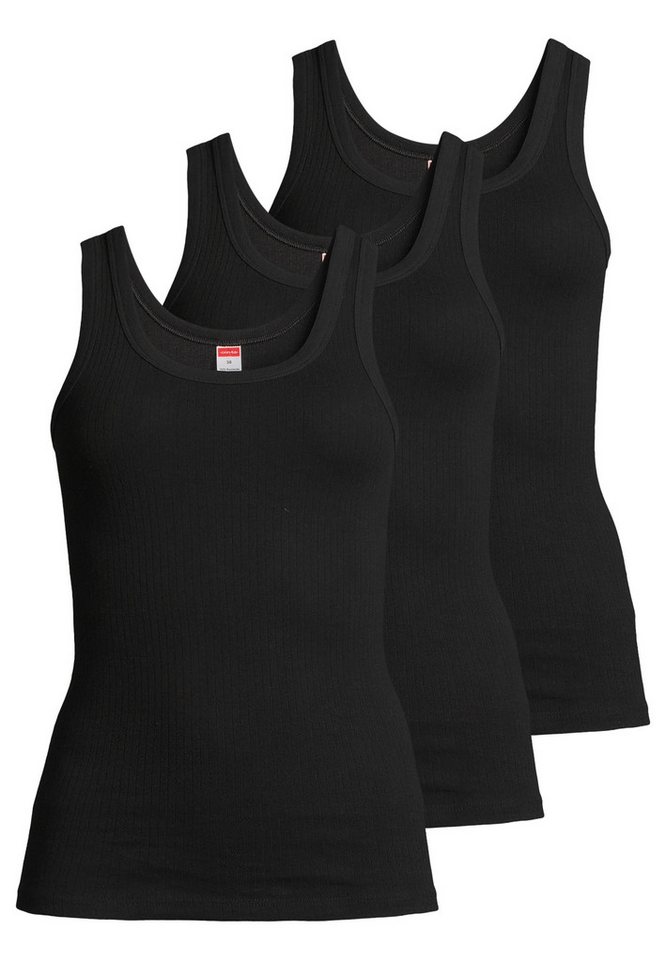 conta Unterhemd 3er Pack Feinripp (Spar-Set, 3-St) Unterhemd / Top - Baumwolle - Atmungsaktiv
