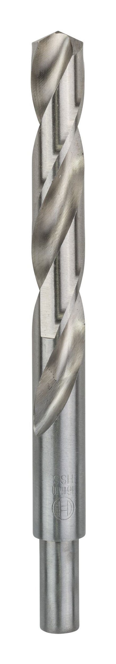 BOSCH Metallbohrer, x x HSS-G (DIN - 120 16 Schaft (4 mm - 178 338) mit Stück), reduziertem 4er-Pack