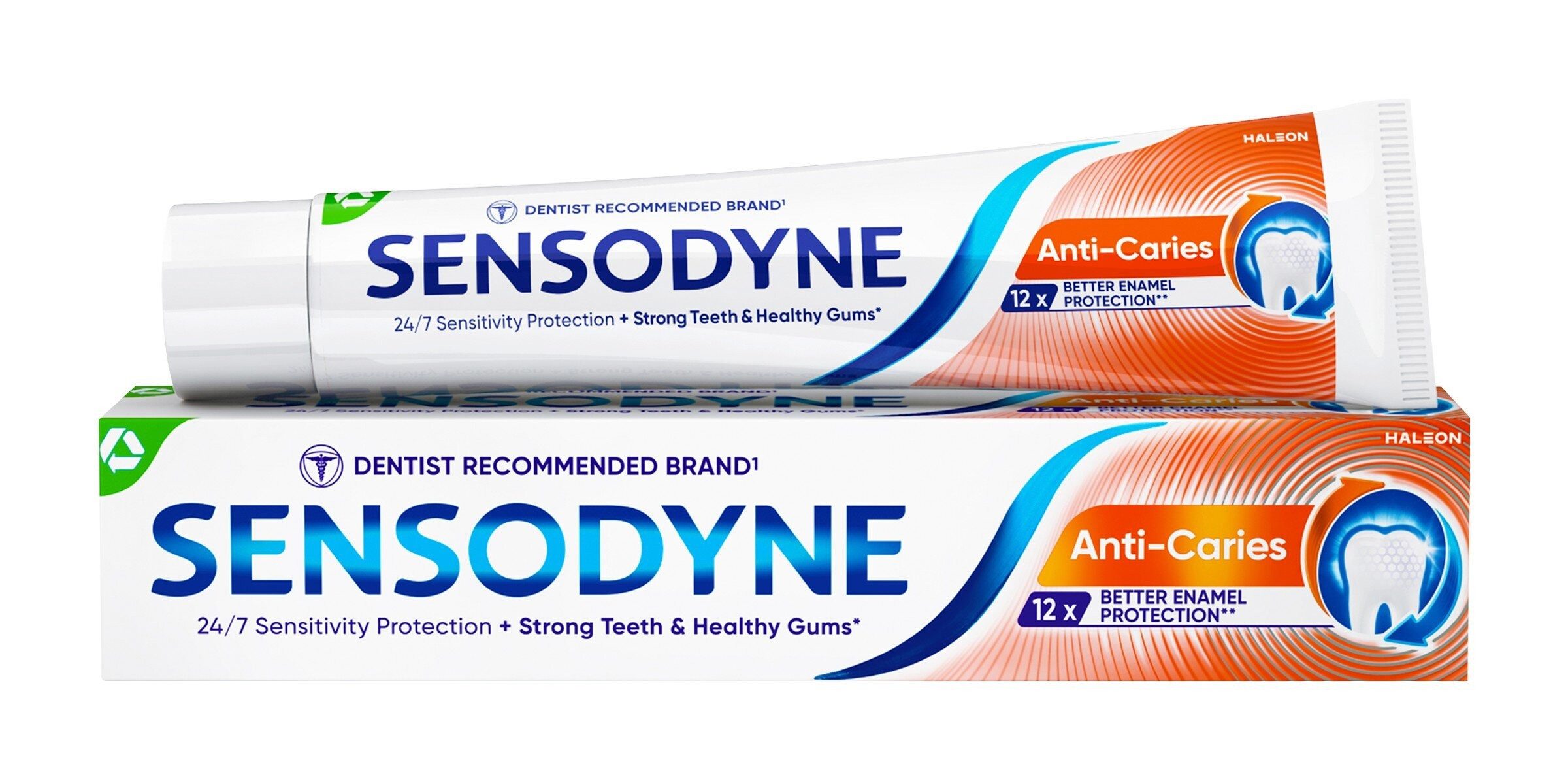 SENSODYNE Zahnpasta Anti-Karies-Zahnpasta mit Fluorid-Zahnpasta