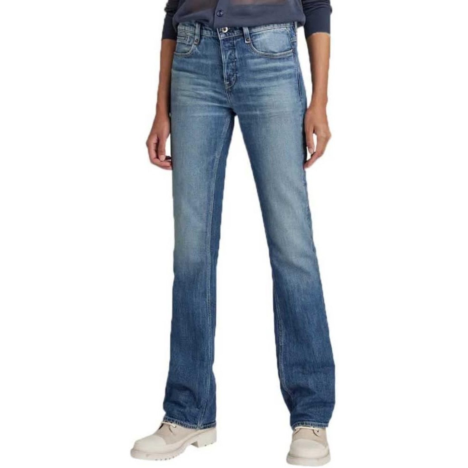 G-STAR Bootcut-Jeans Damen, Jeans, Skinny Bootcut, günstig online kaufen