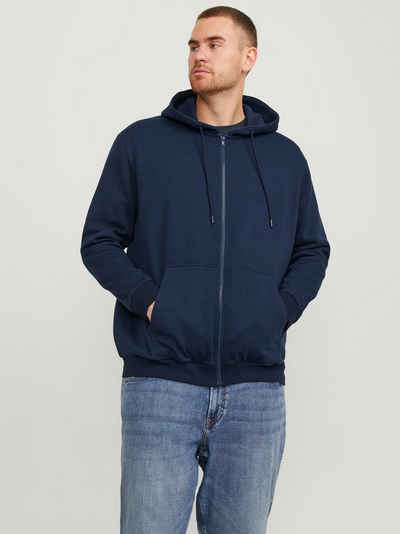 Jack & Jones PlusSize Kapuzensweatjacke JJEBRADLEY SWEAT ZIP HOOD NOOS PLS