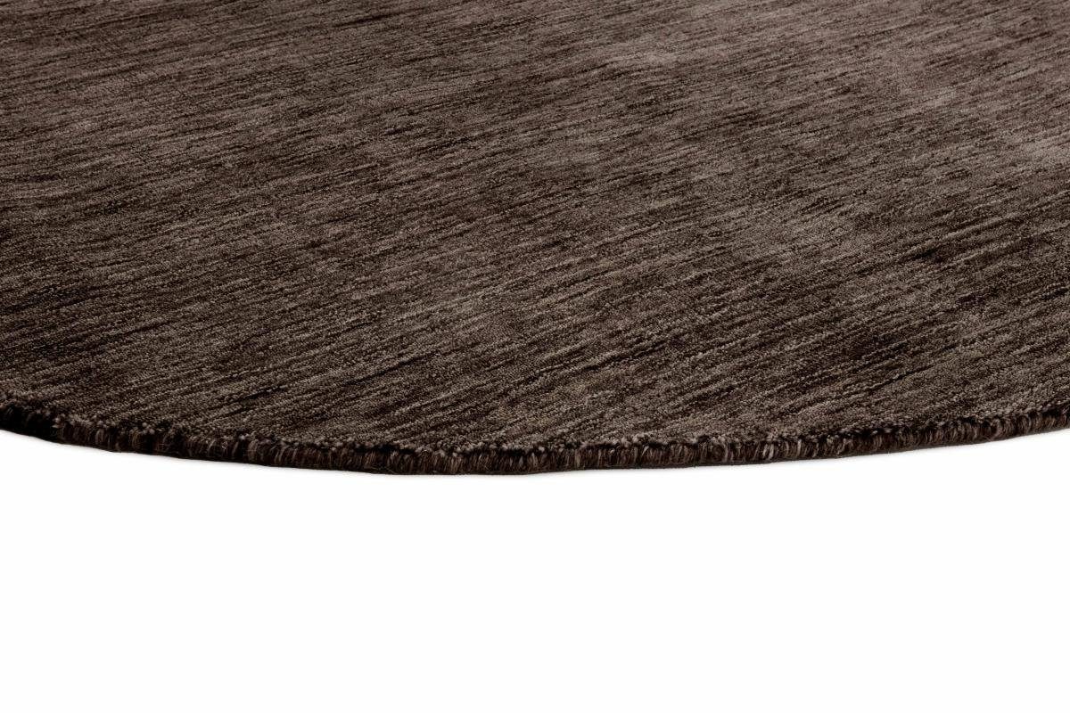 Orientteppich Design Loom Panorama Handgeknüpfter rund, 201x199 mm Höhe: Moderner Nain 12 Trading, Orientteppich