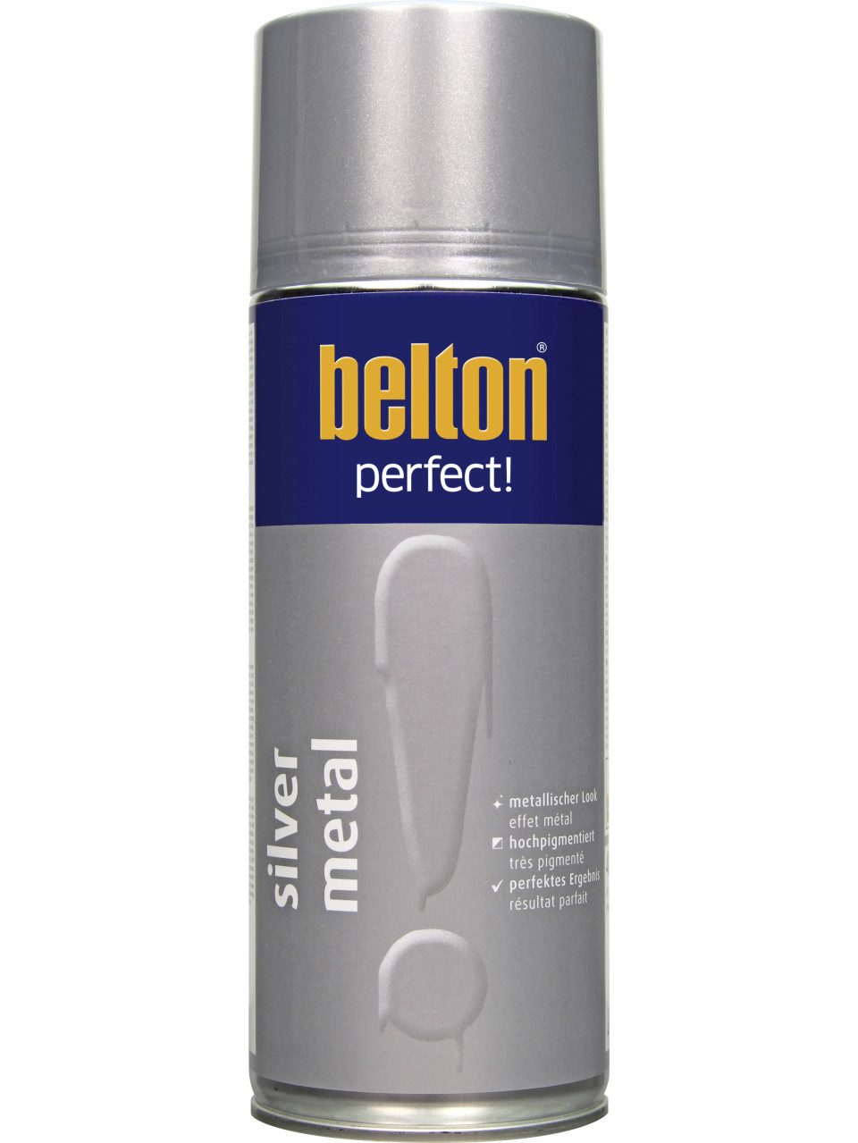 belton Sprühlack Belton perfect Lackspray 400 ml Silver metal