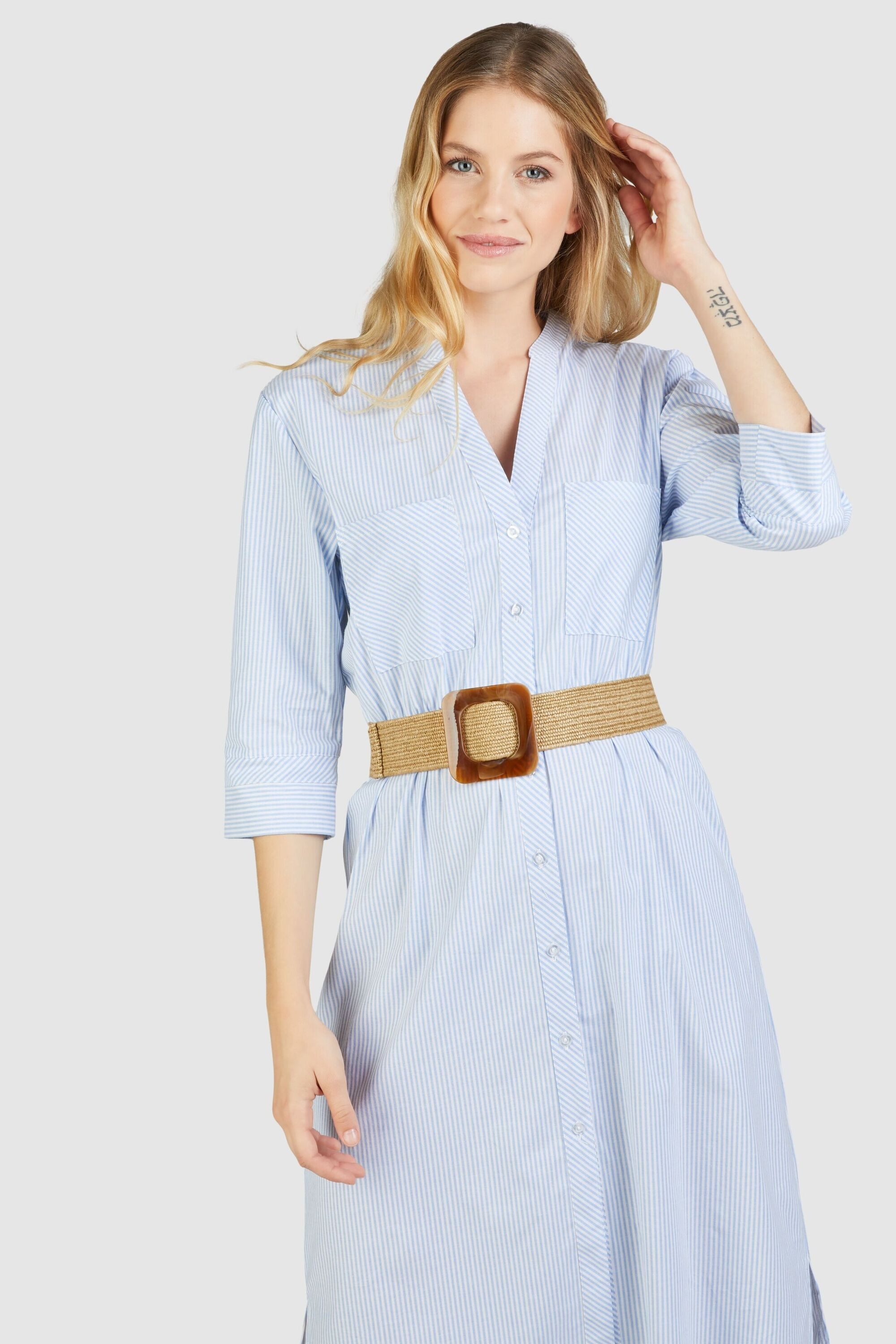 NAVIGAZIONE Sweatkleid elastische Baumwollware