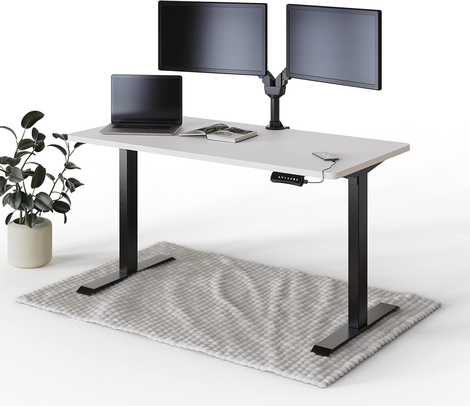 DESKSPACE Schreibtisch Elektrisch höhenverstellbarer Schreibtisch – günstig online kaufen