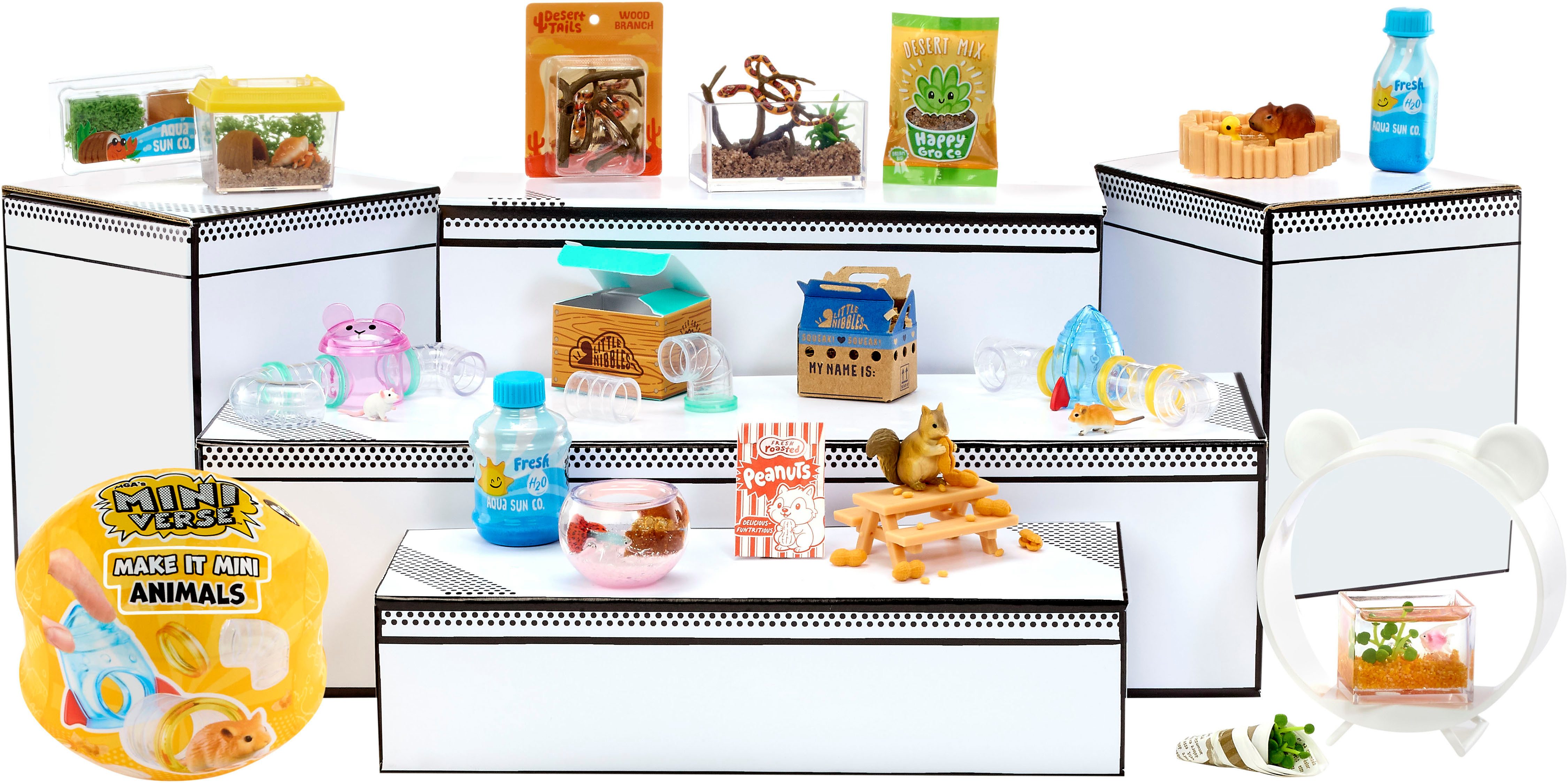 MGA ENTERTAINMENT Kreativset MGA's Miniverse - Make It Mini Animals Series 2