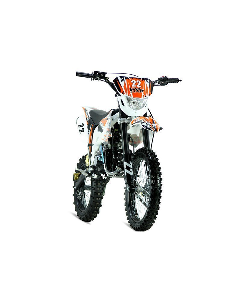 KXD Dirt-Bike 125ccm Dirtbike Pitbike 125cc Automatik 17/14 Zoll