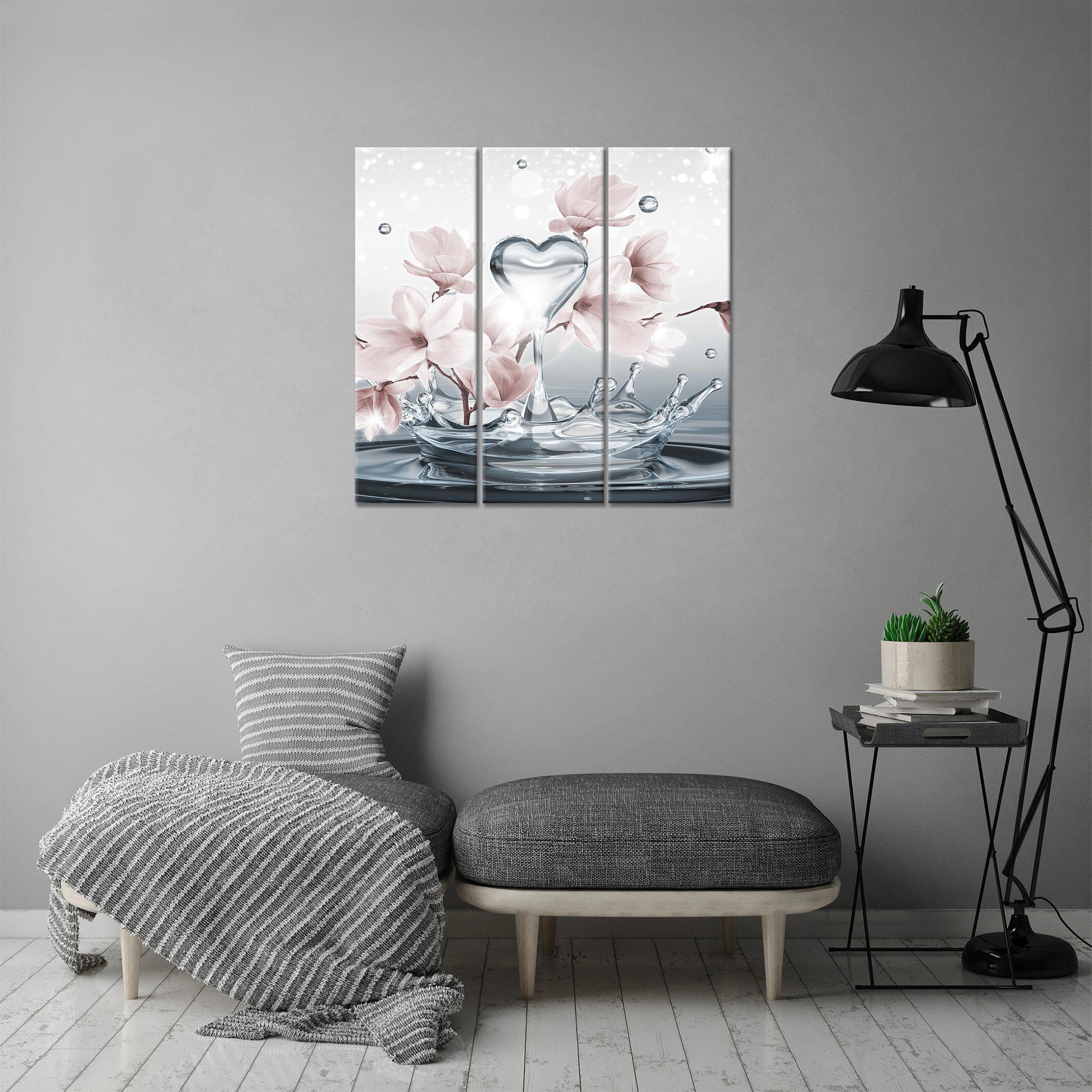 Wallarena Leinwandbild Natur - Mehrfarbig - Modern - Vlies - Wohnzimmer, Natur, 150x105x3cm