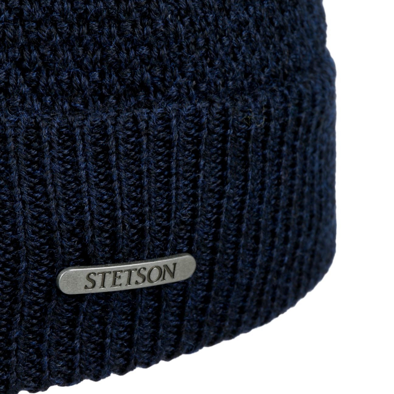Stetson Beanie (1-St) Beanie mit Umschlag, Made in Italy