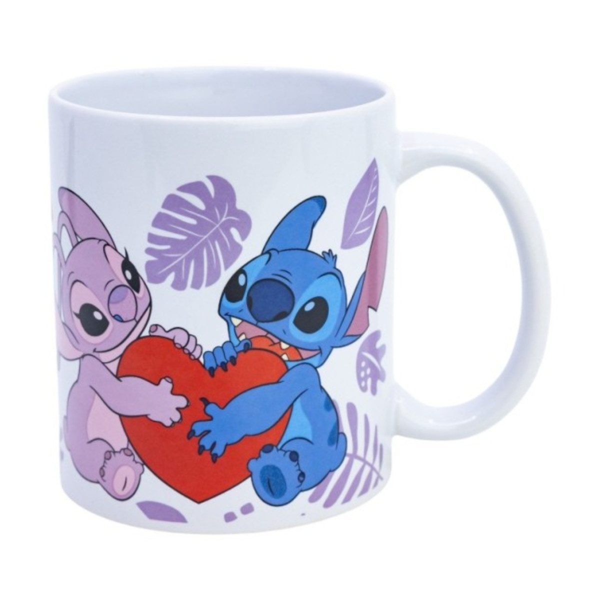 Disney Tasse Lilo & Stitch 325 ml für Kaffee Tee Kakao und Sammlung, Keramik