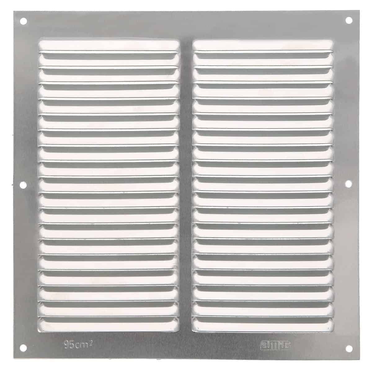MS Beschläge Lüftungsgitter Alu-Lüftungsgitter Abluftgitter Lamellengitter