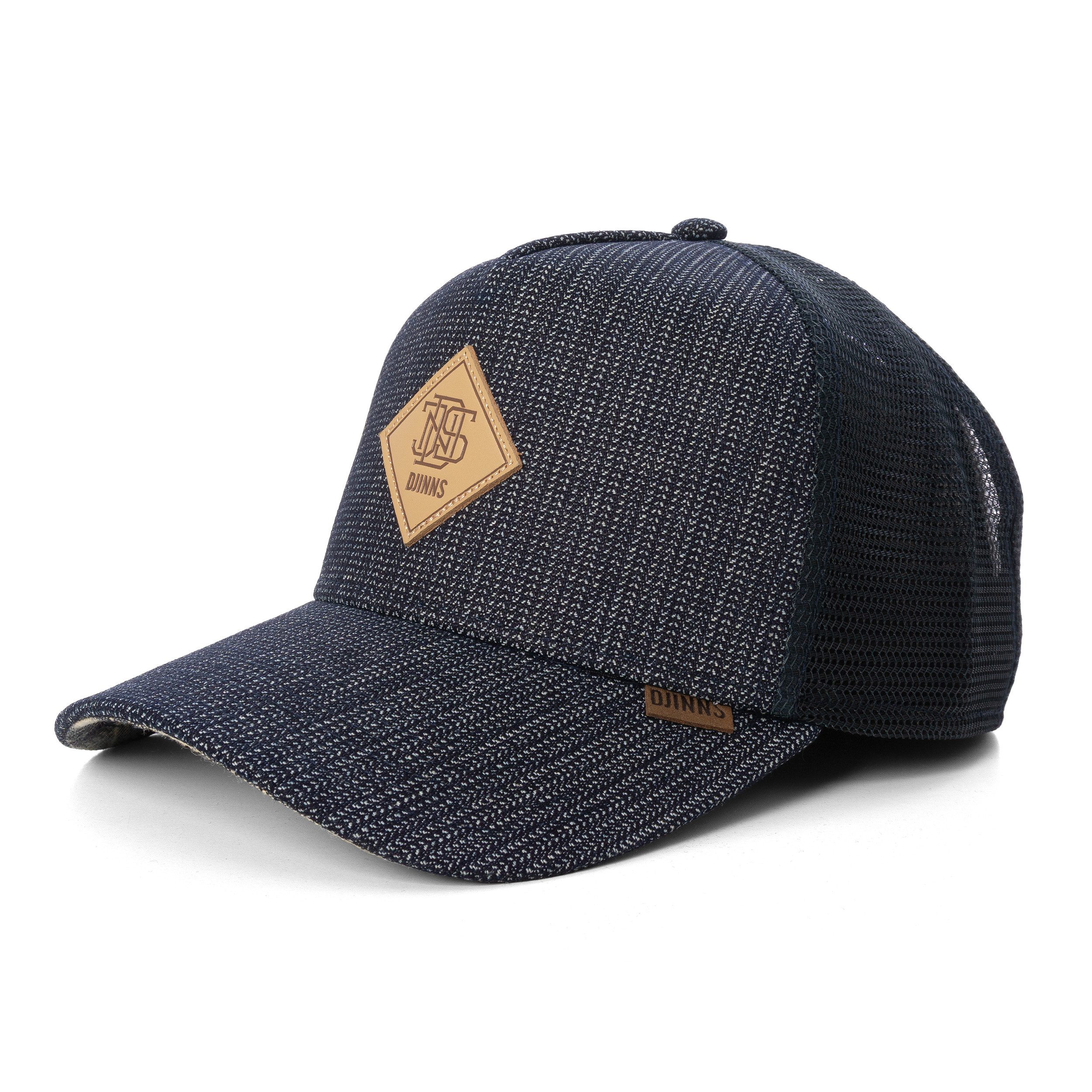 Baseball Cap Cap Djinns HFT Denim Wishy indigo