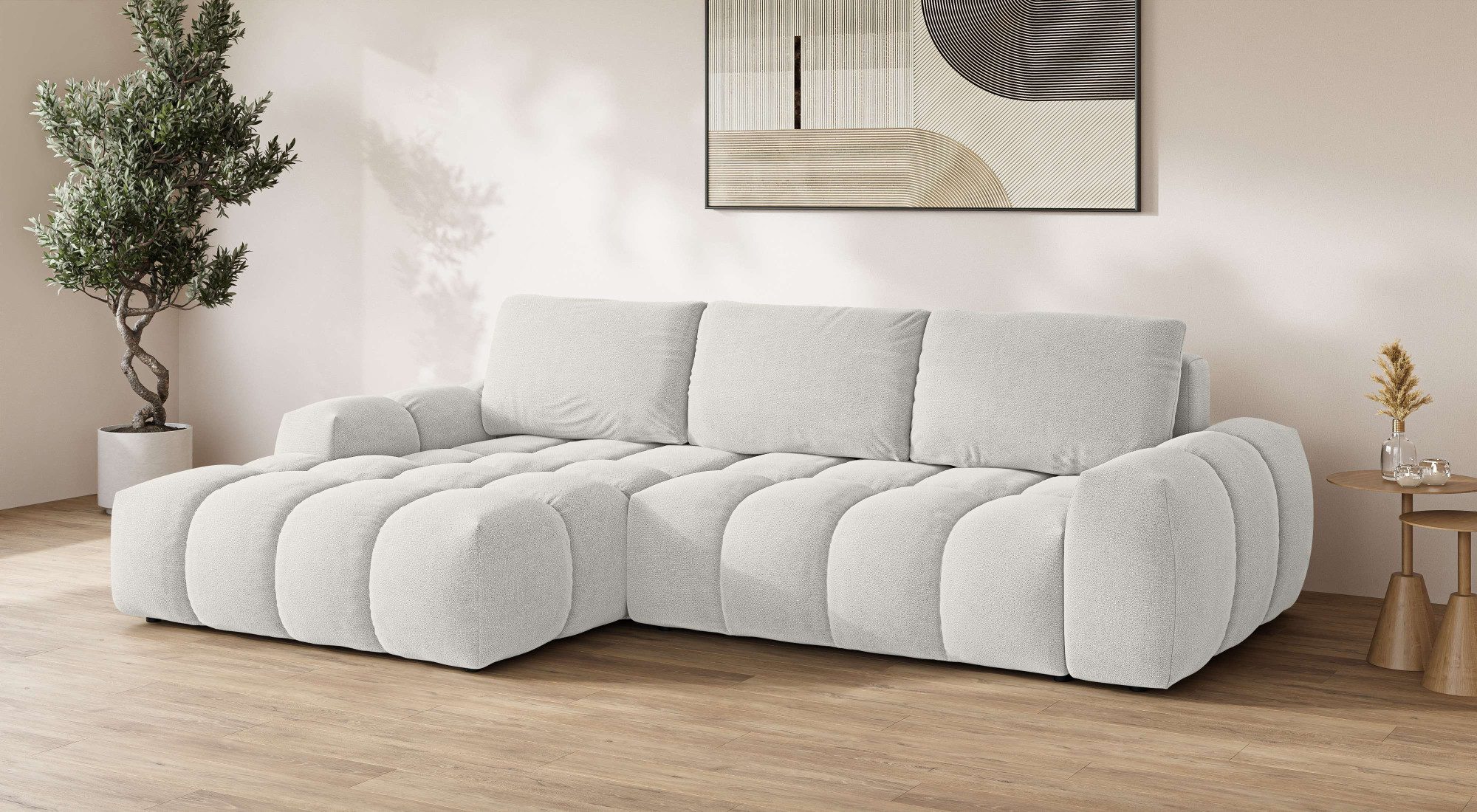 INOSIGN Ecksofa AZITA klein optionale Schlafsofa günstig online kaufen