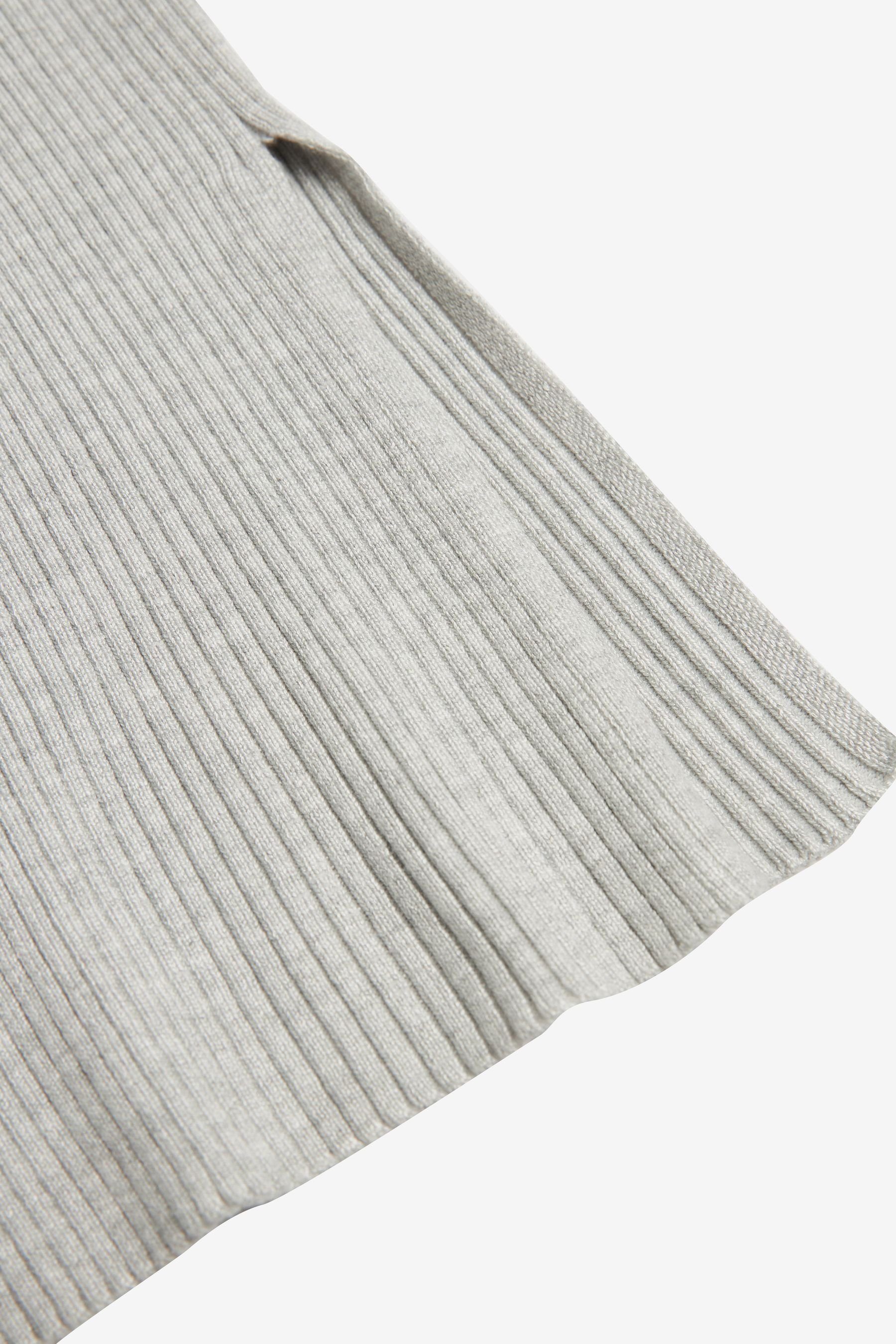 Next Umstandshose Gerippe Hose mit geschlitztem Saum (1-tlg)