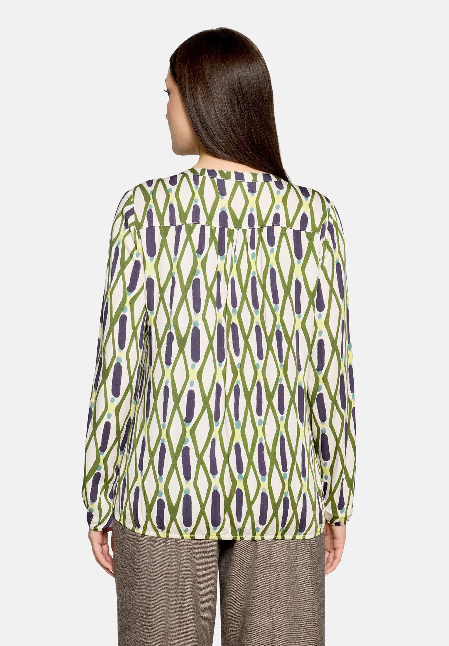 Cartoon Schlupfbluse Damen mit Muster