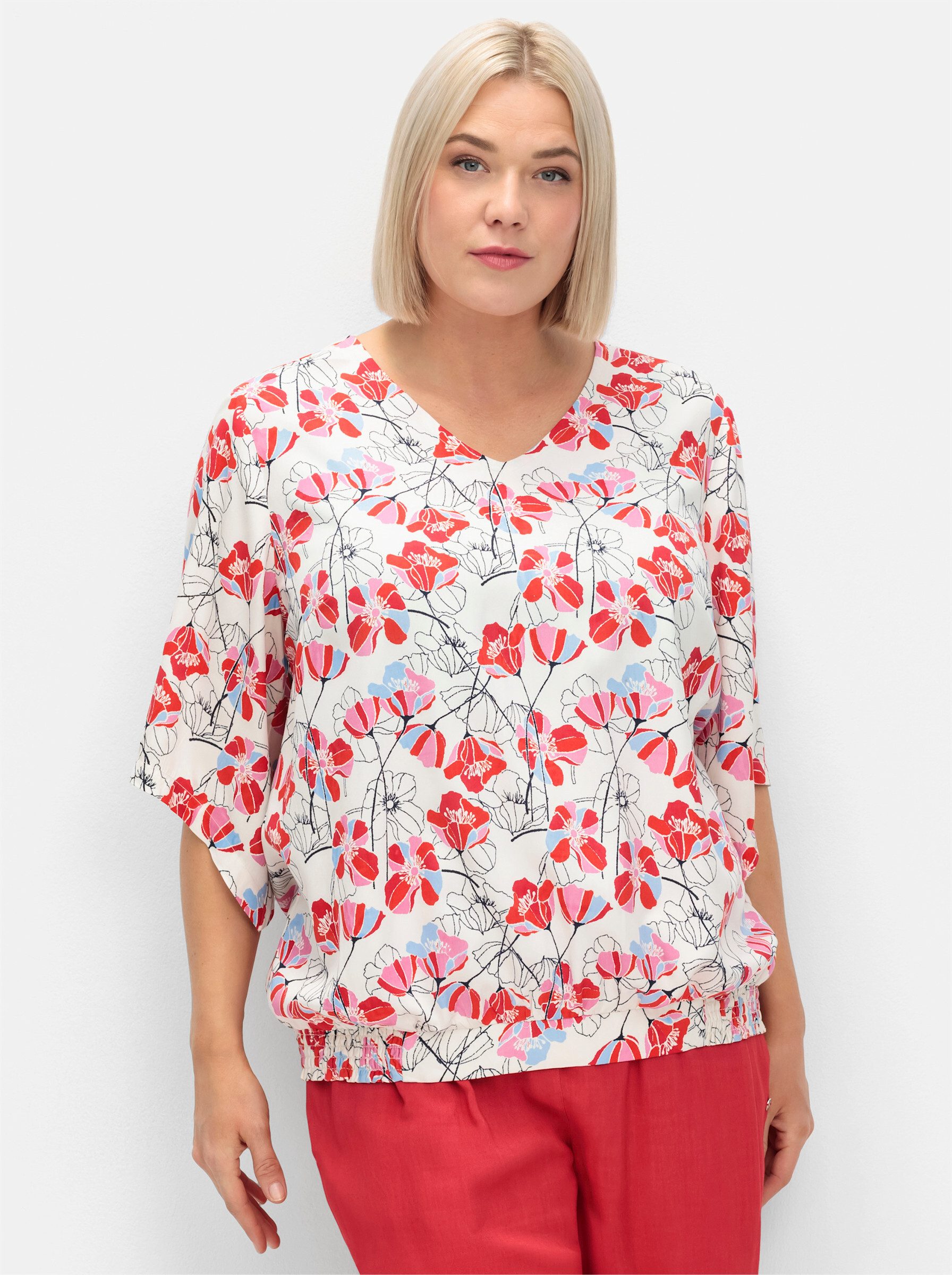 Sheego Klassische Bluse Tunika . günstig online kaufen