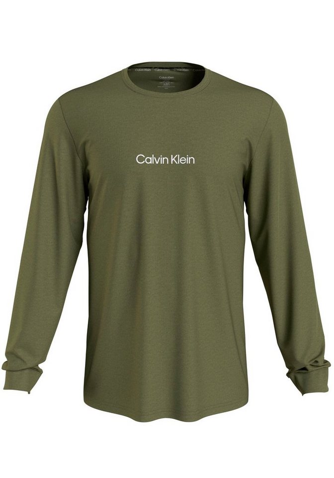 Calvin Klein Underwear T-Shirt L/S CREW NECK mit Logodruck auf der Brust