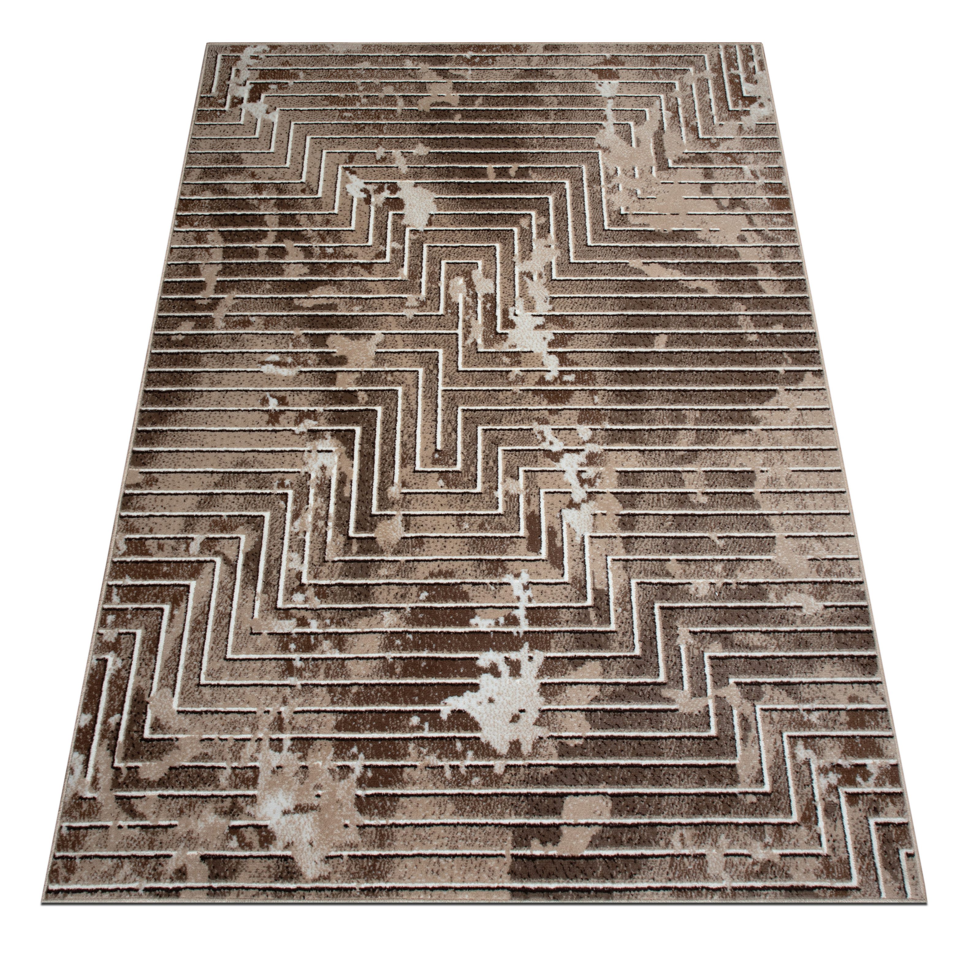 my home Teppich Leiga, 3D-Effekt, leichter günstig online kaufen