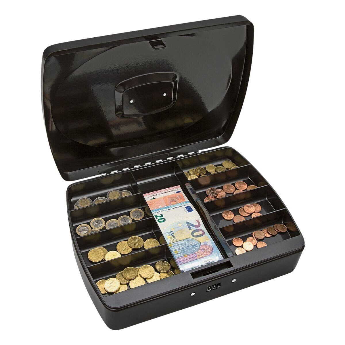 WEDO Geldkassette DIN A4, mit Zahlencode-Schloss